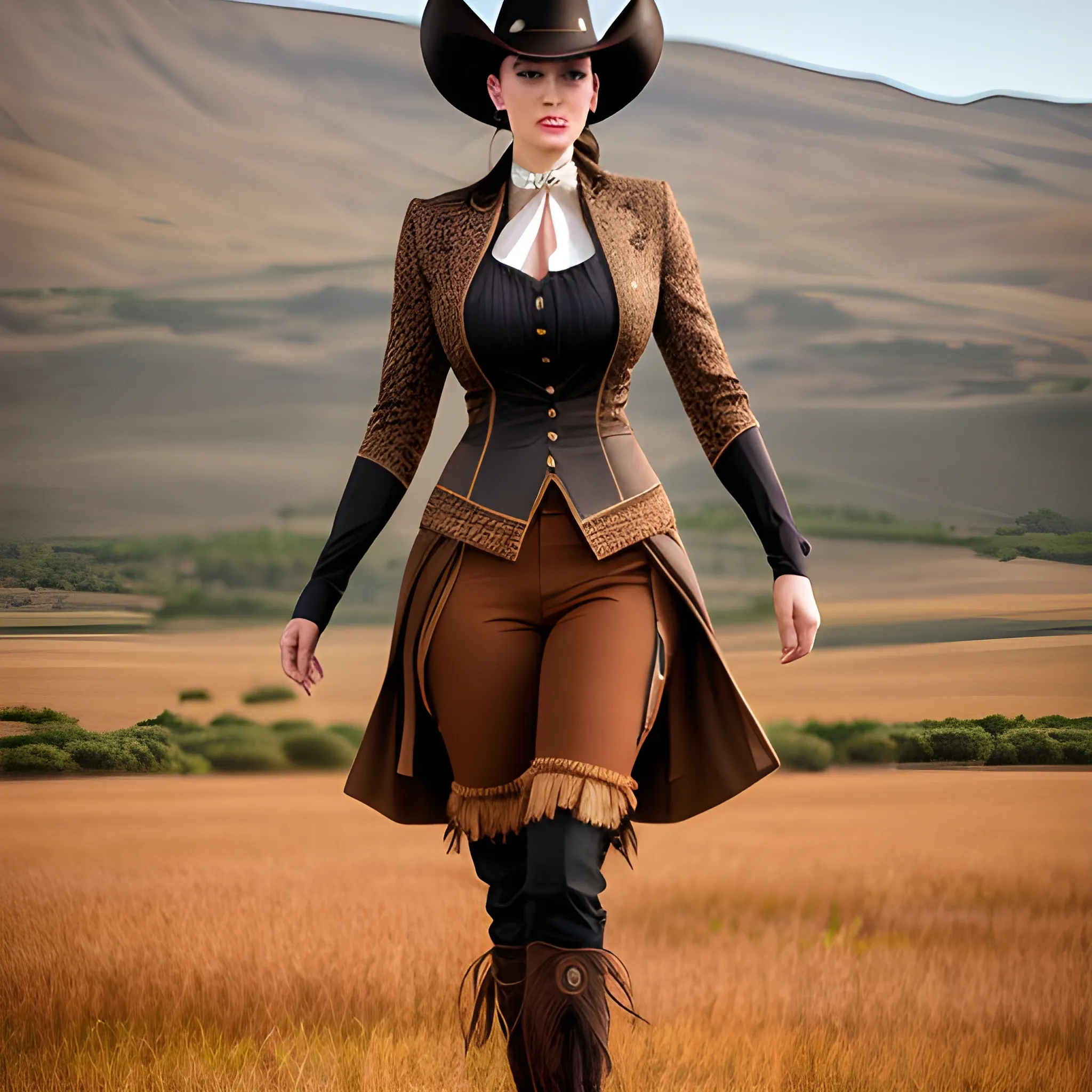 Steampunk on sale cowgirl costume