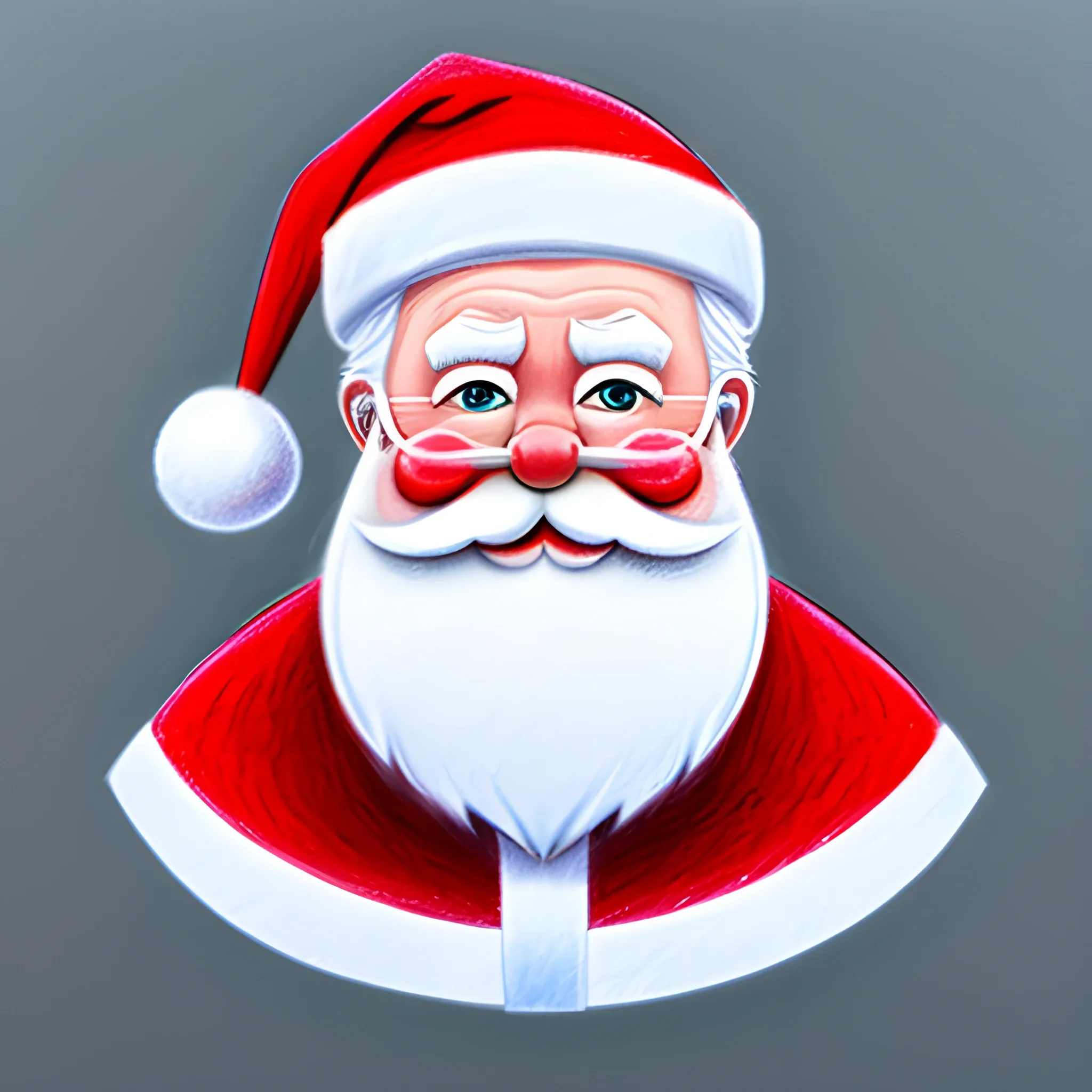 How To Draw Santa, Realistic Santa, Step by Step, Drawing Guide, by  finalprodigy - DragoArt