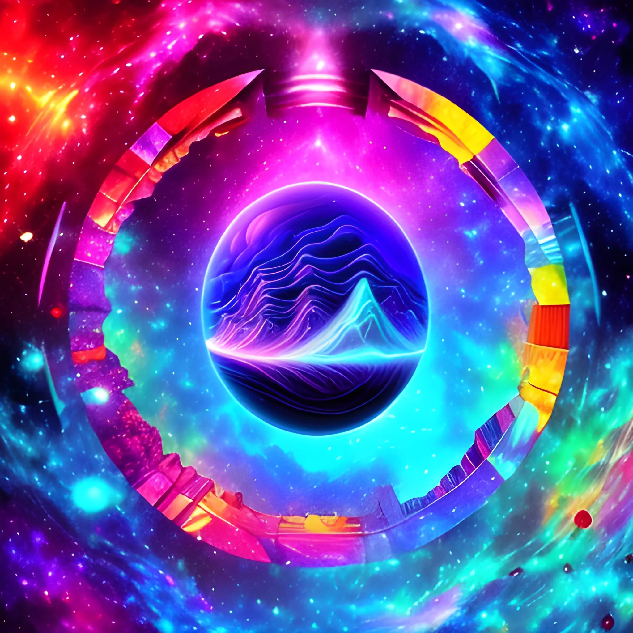 , Trippy, mount olympus
, music, colorful, universe
