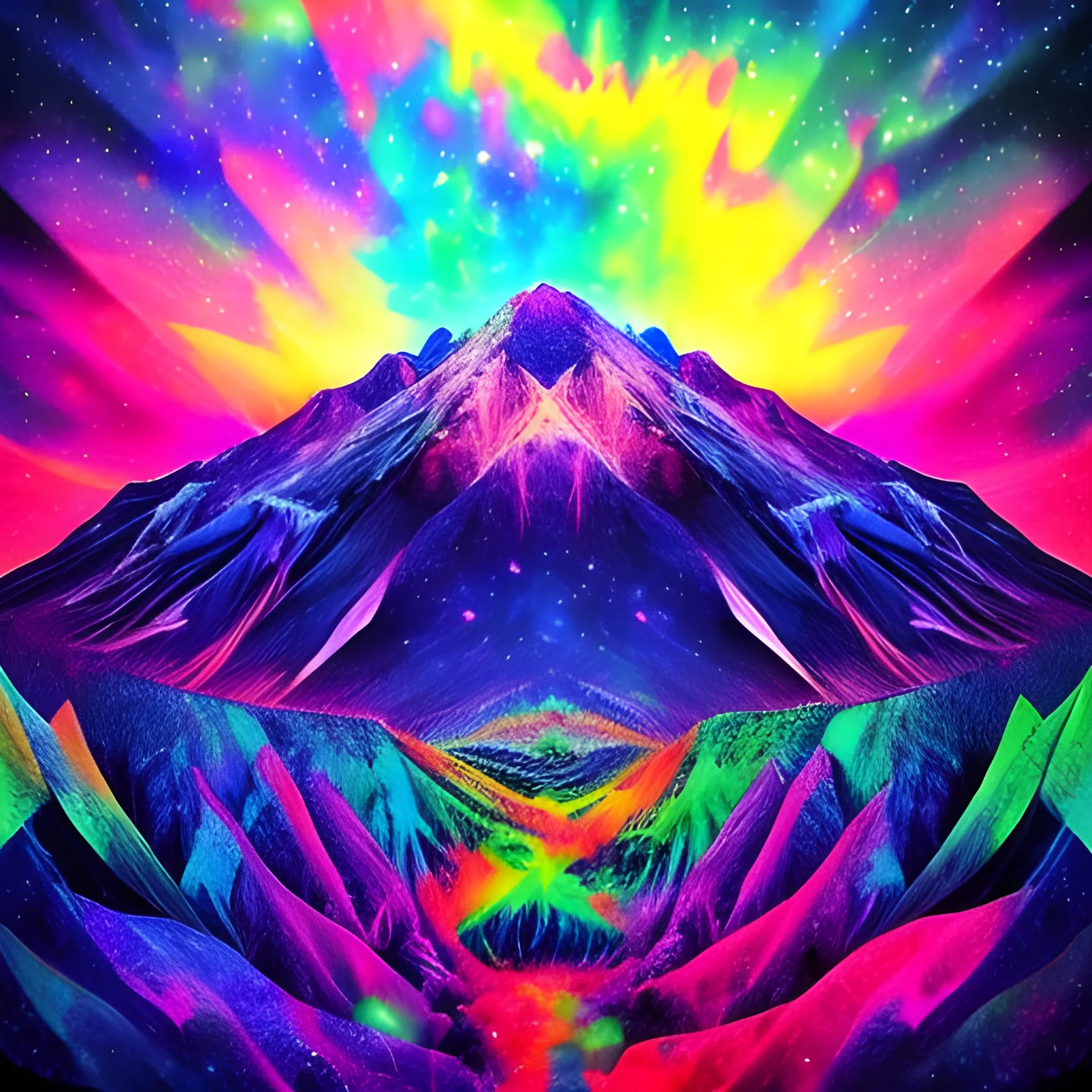 Trippy, mount olympus
, music, colorful, universe
