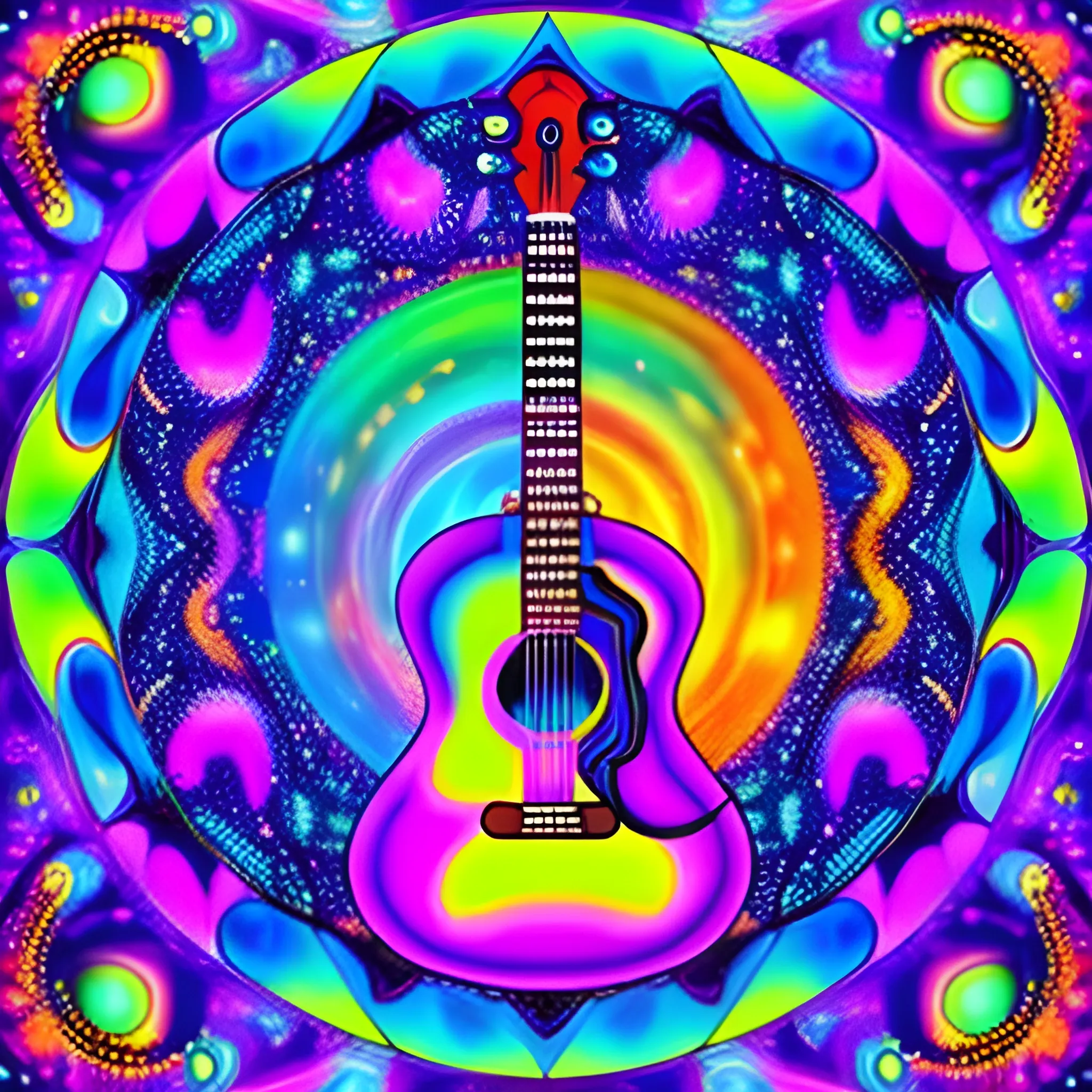 Trippy, serenity
, music, colorful, universe
