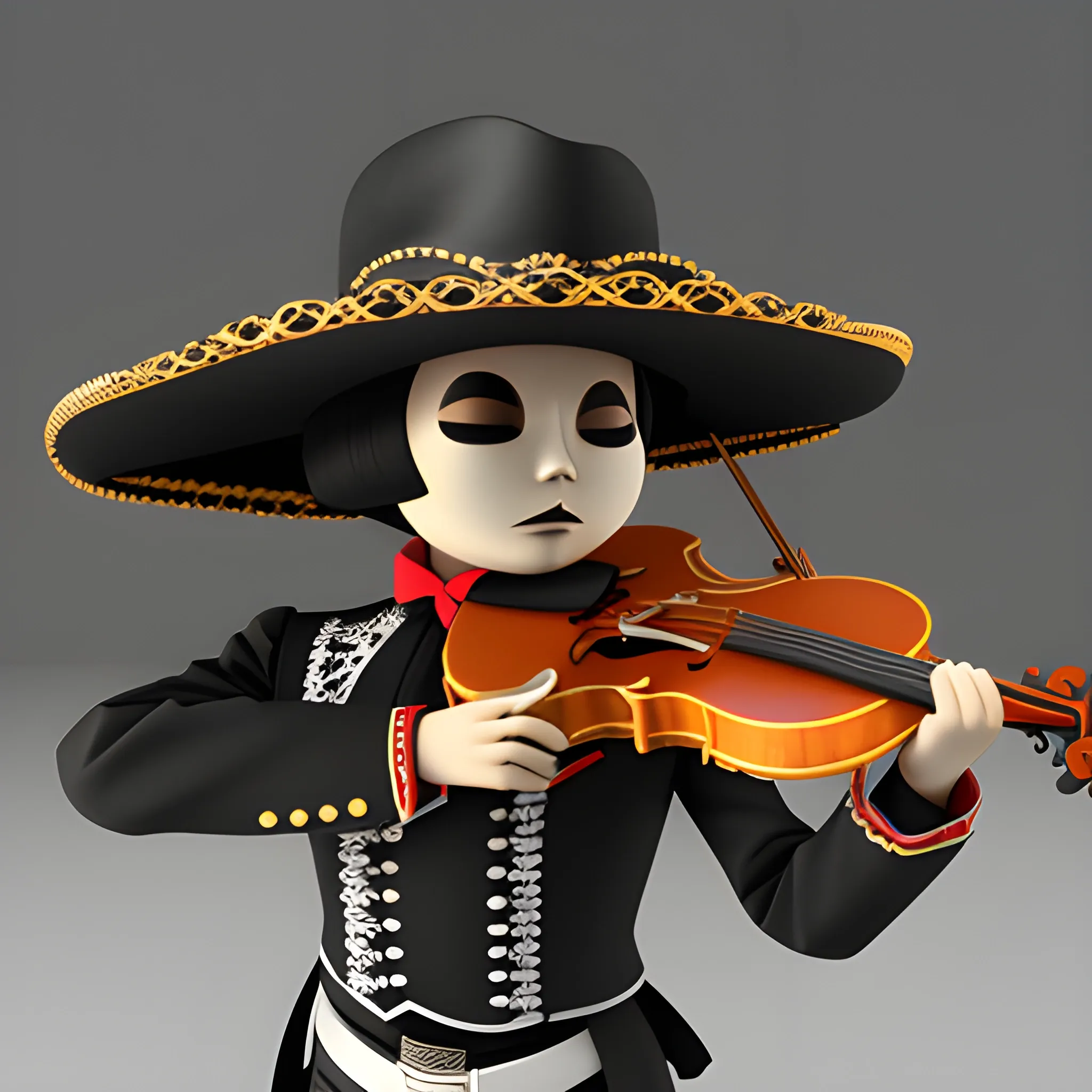 mariachi, 3D