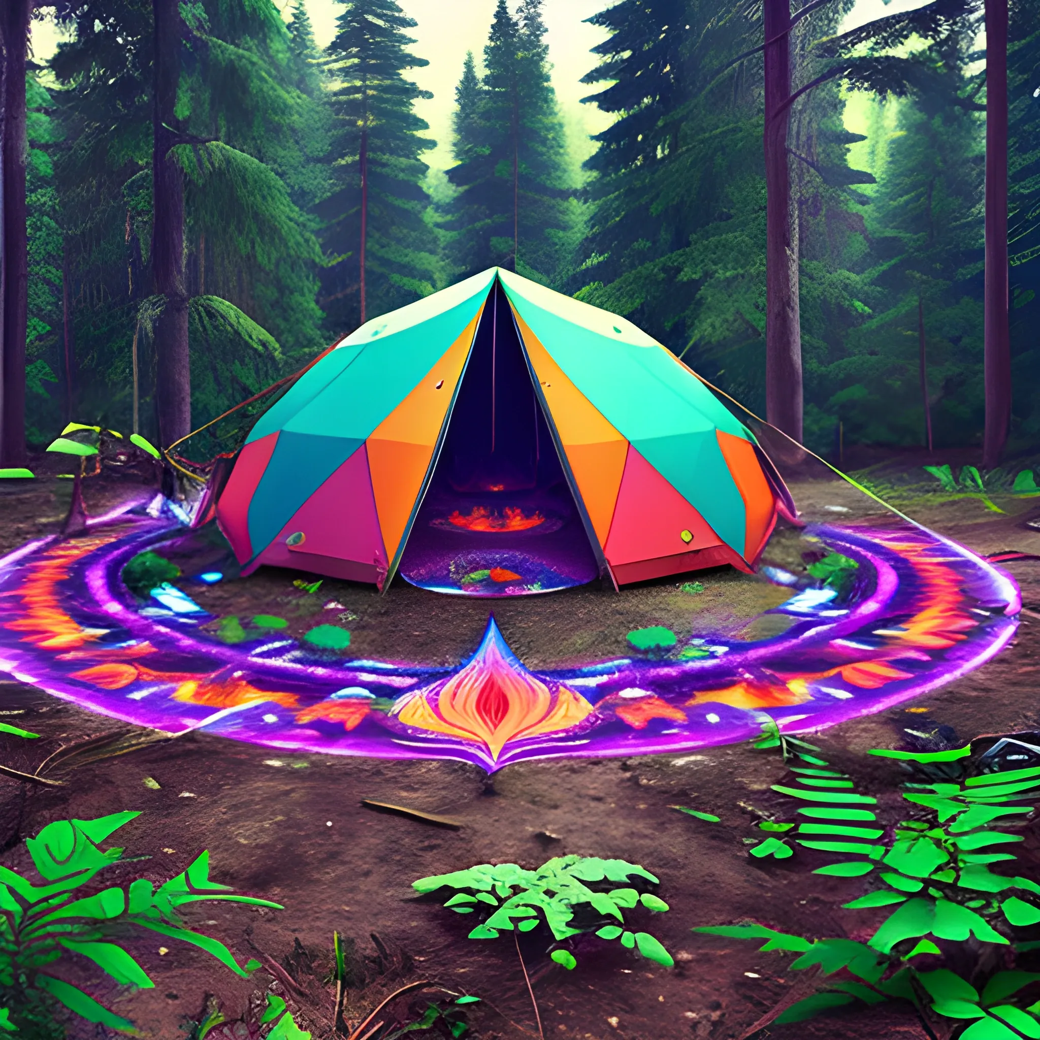 psychedelic survival camp
