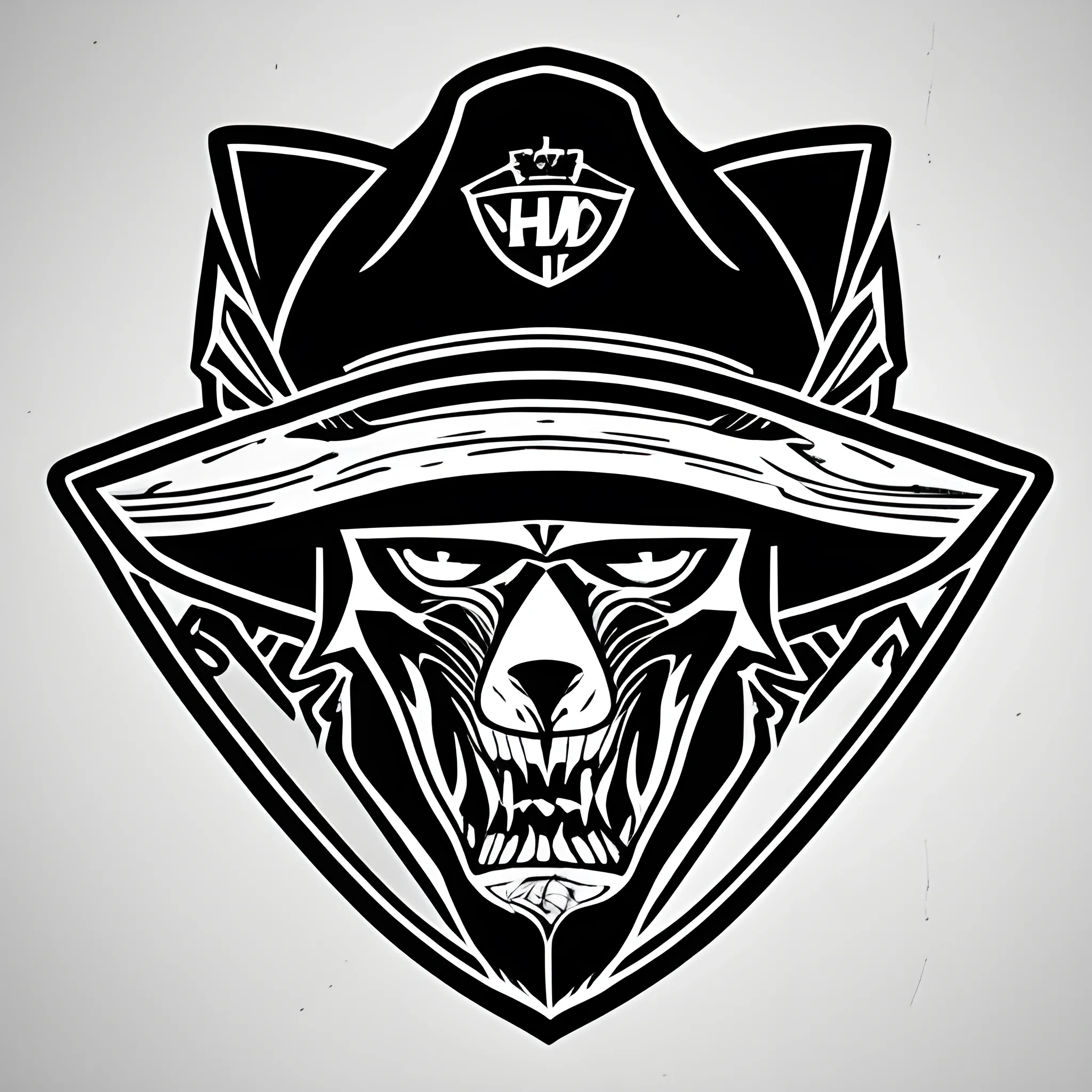 Logo  de ma marque ( son écriture" de streetwear " Hermiton", Cartoon