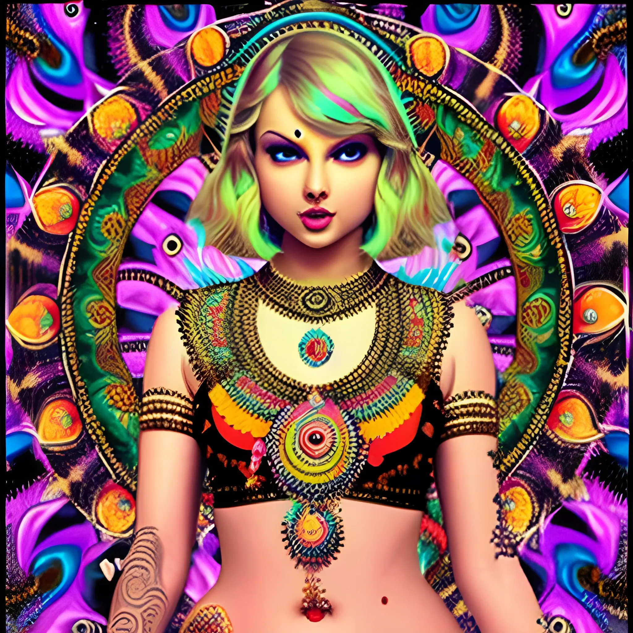 trippy hindu taylor swift
