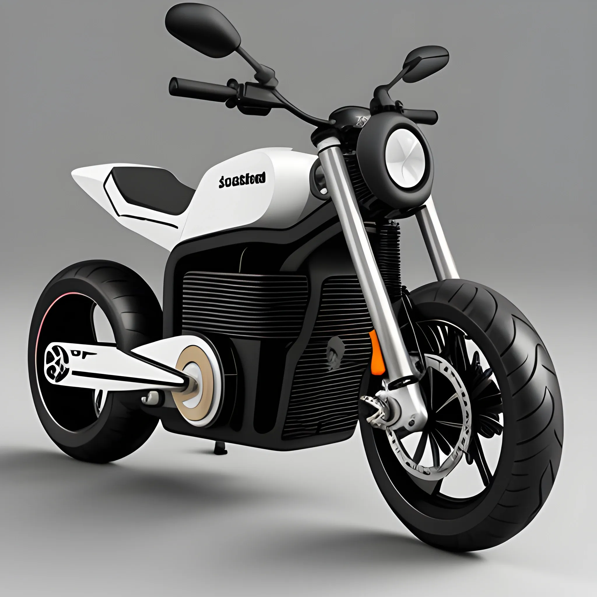 motocicleta diseño electrico alta velociDAD, 3D