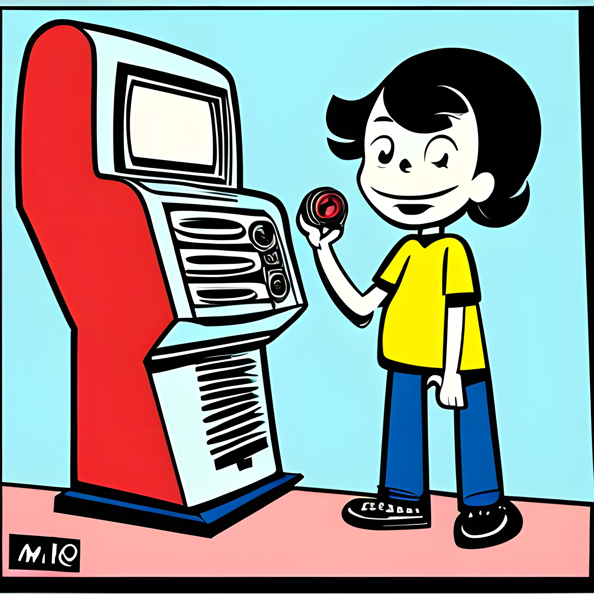 HAZ UN RETRO MIO, Cartoon