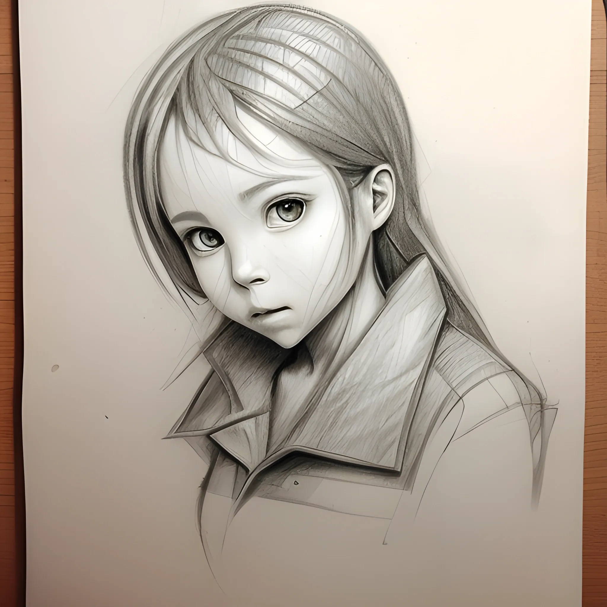 , Pencil Sketch, Pencil Sketch - Arthub.ai