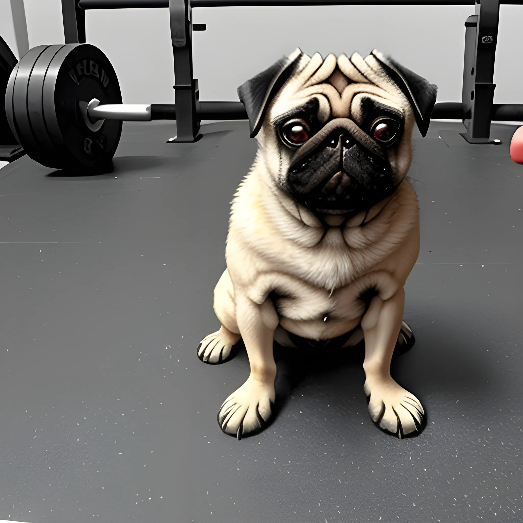 world's strongest pug
