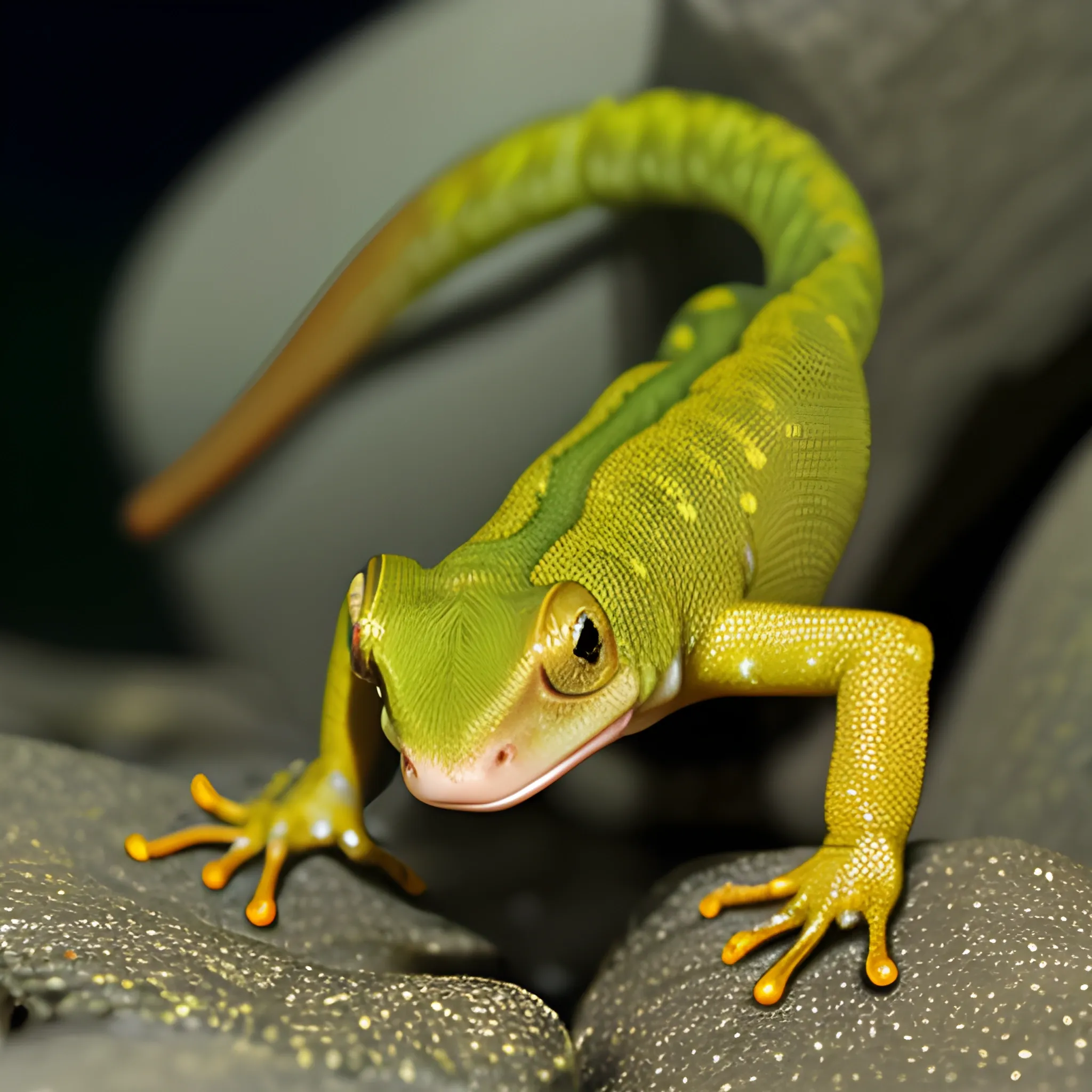 High-speed photography of salamanders mid-hunt, their elongated bodies streaking after prey faster than the eye can see as they skillfully weave through coral and rocks.