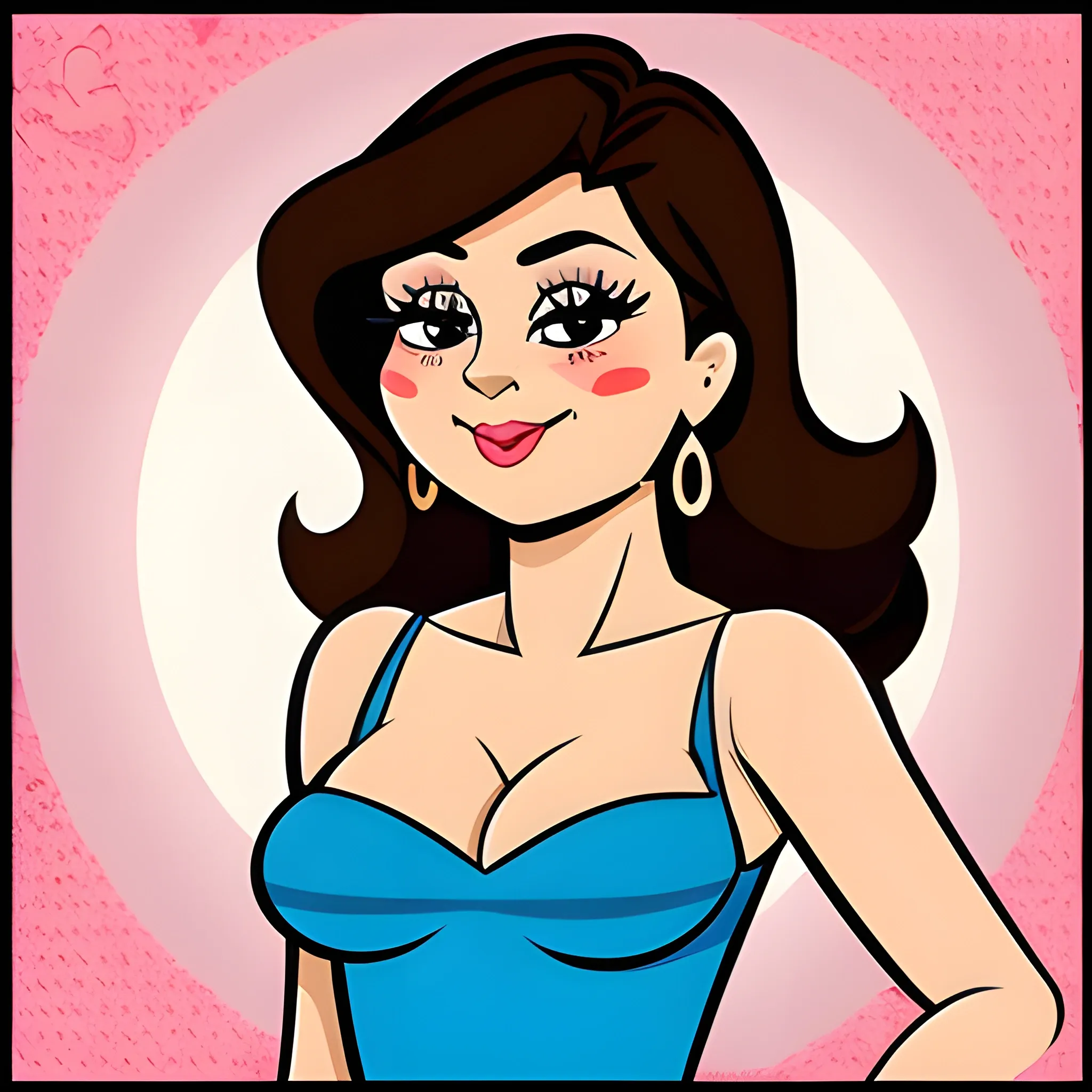 mulher linda, Cartoon