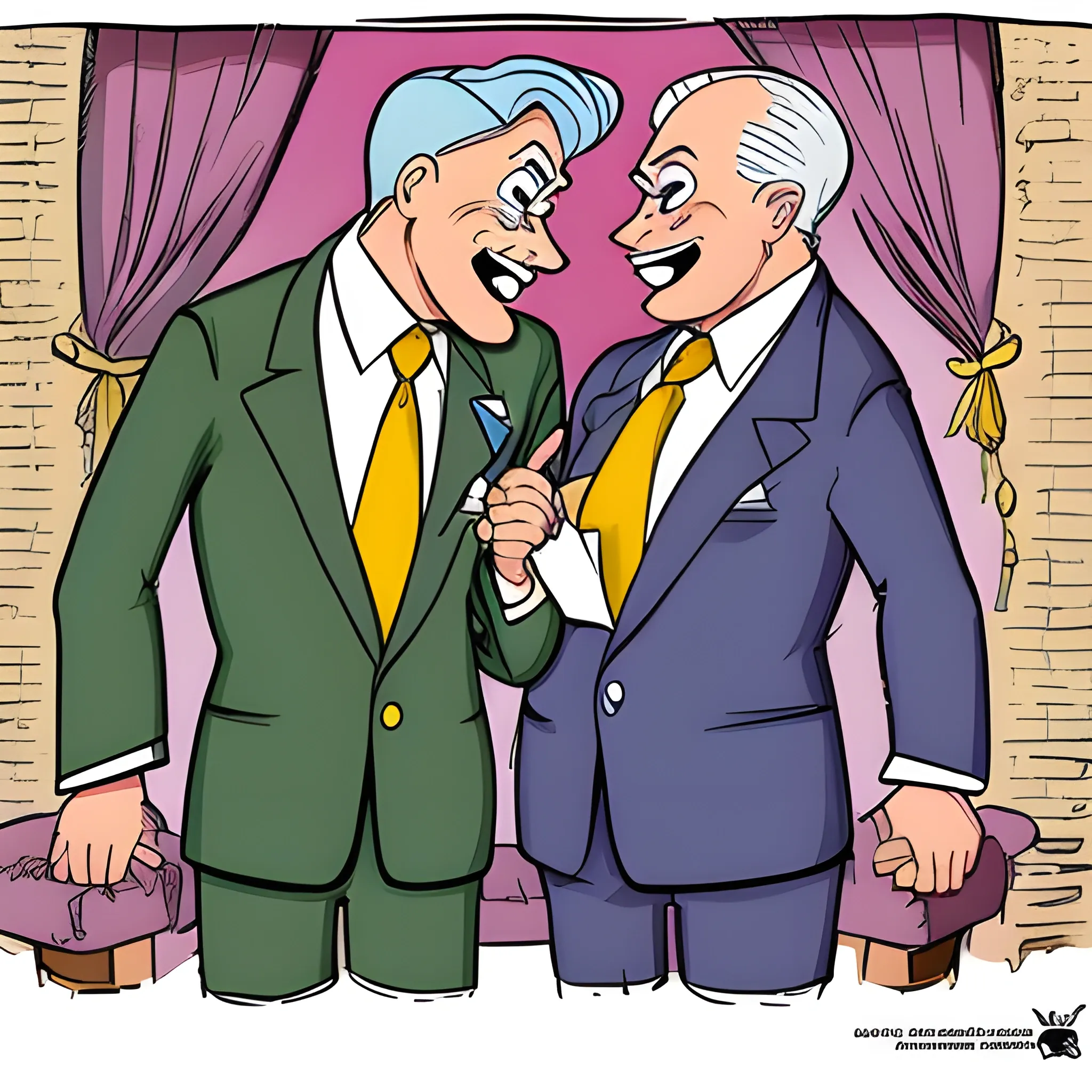 , Cartoon homosexual freemasons