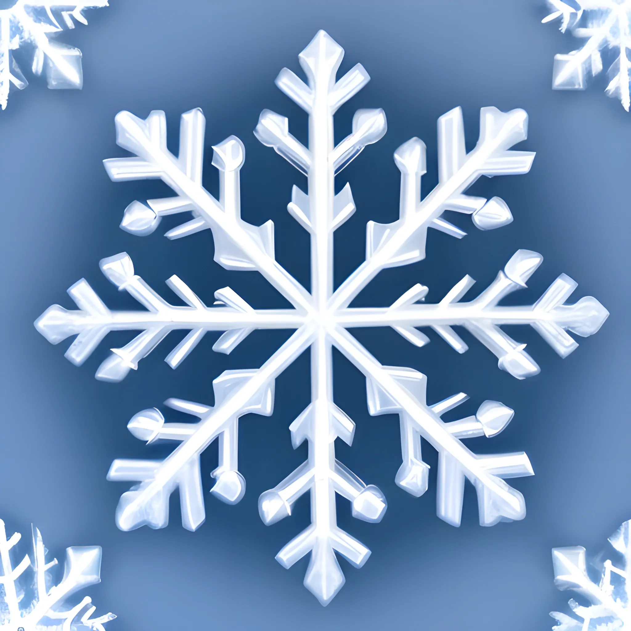 A picture of a snowflake
