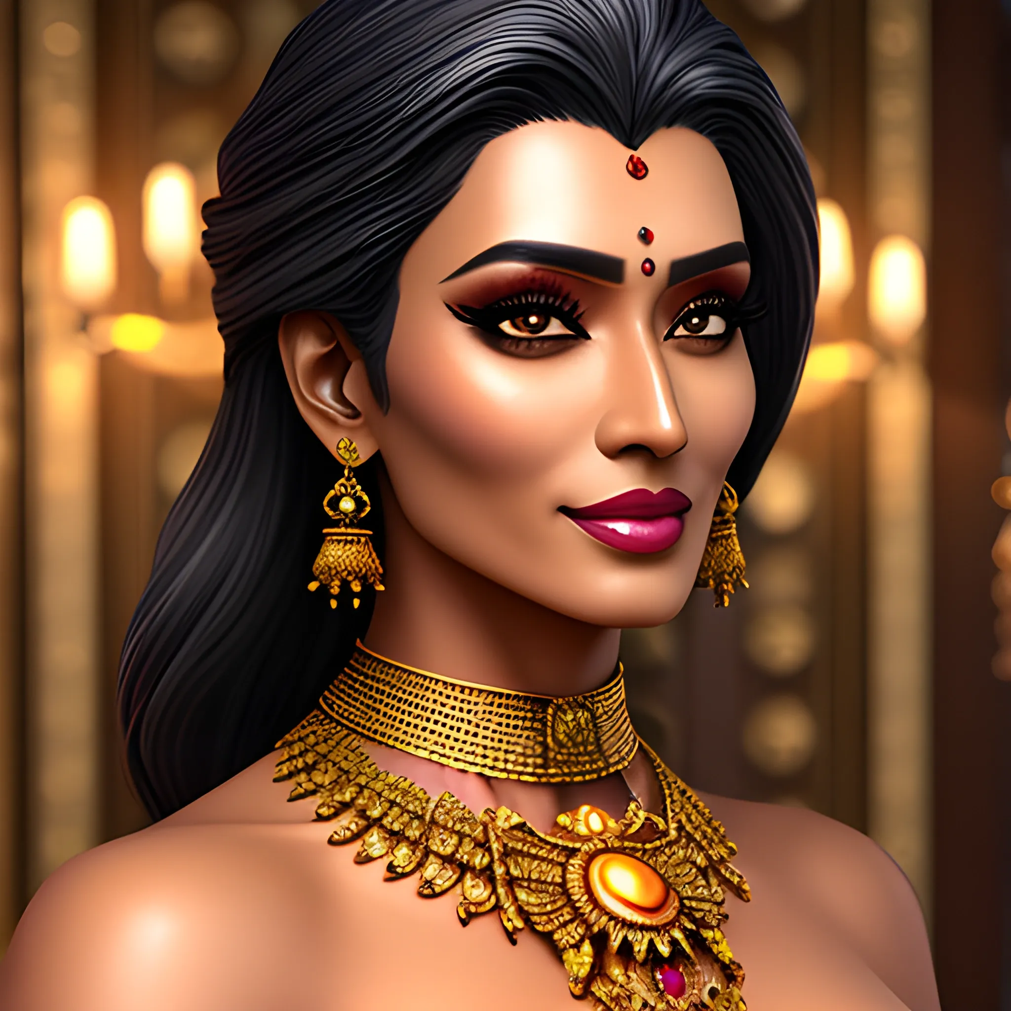 Beautiful sri lankan girl, concept art, 8k intricate details

