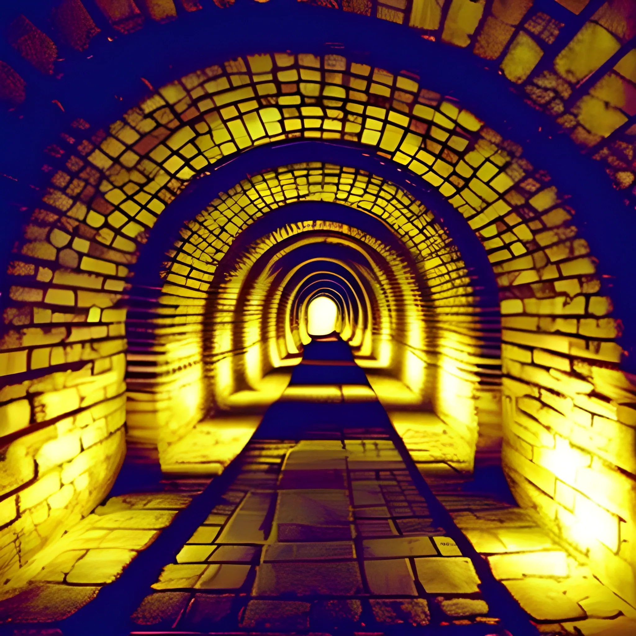 , Trippy jewish tunnels
