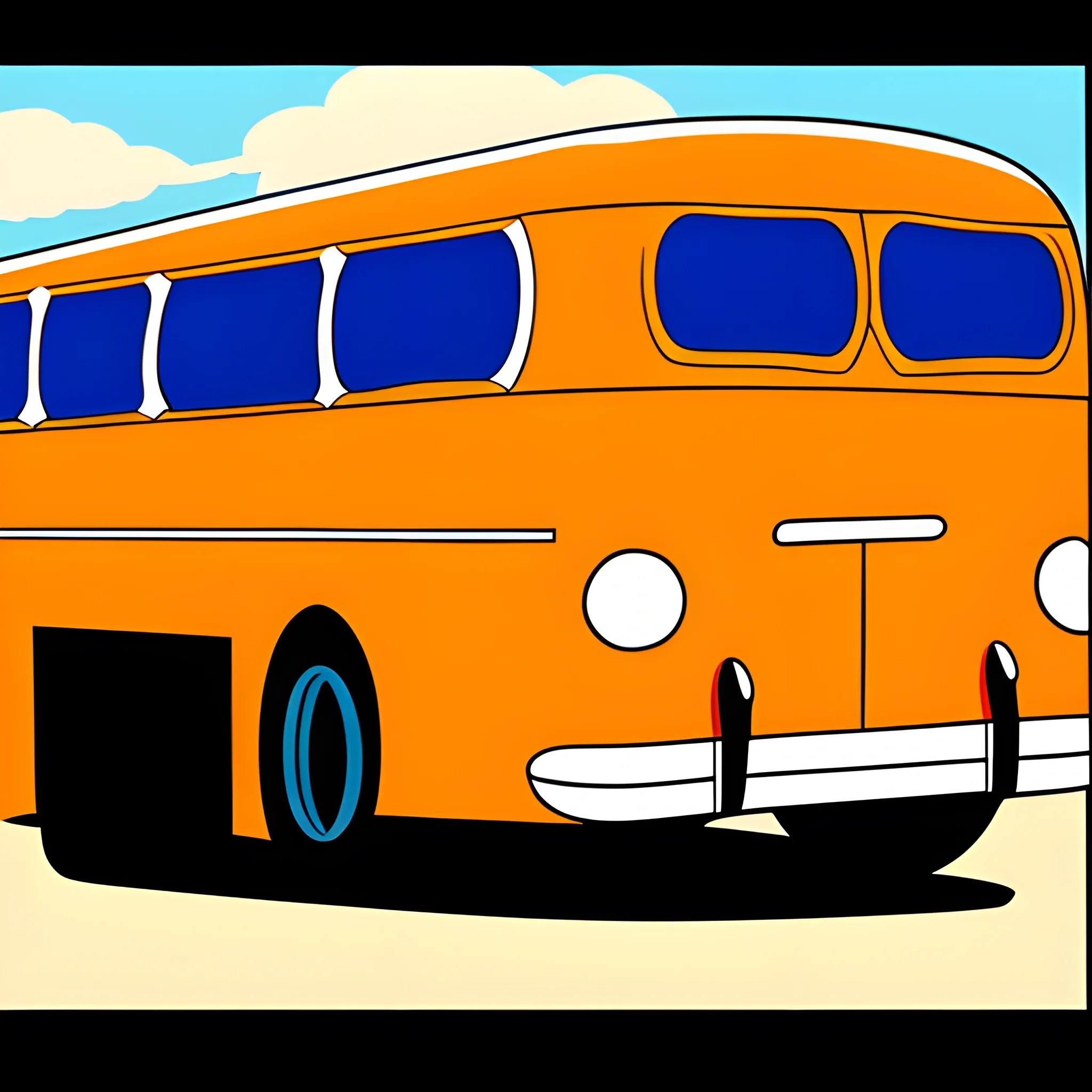 bus, Cartoon