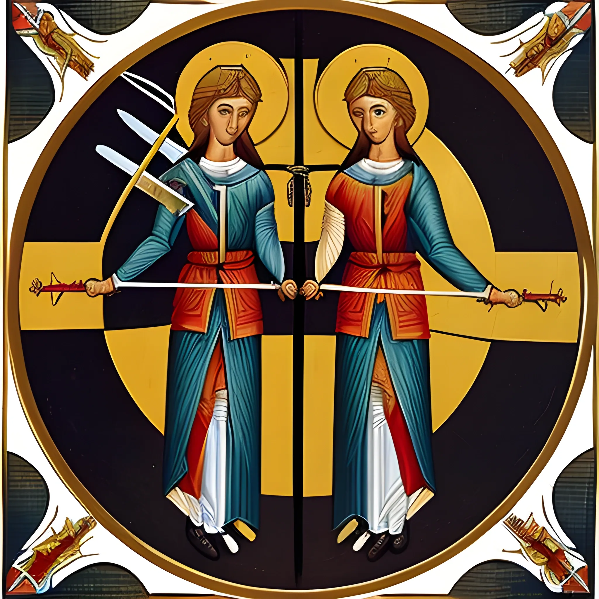 icon of two swords