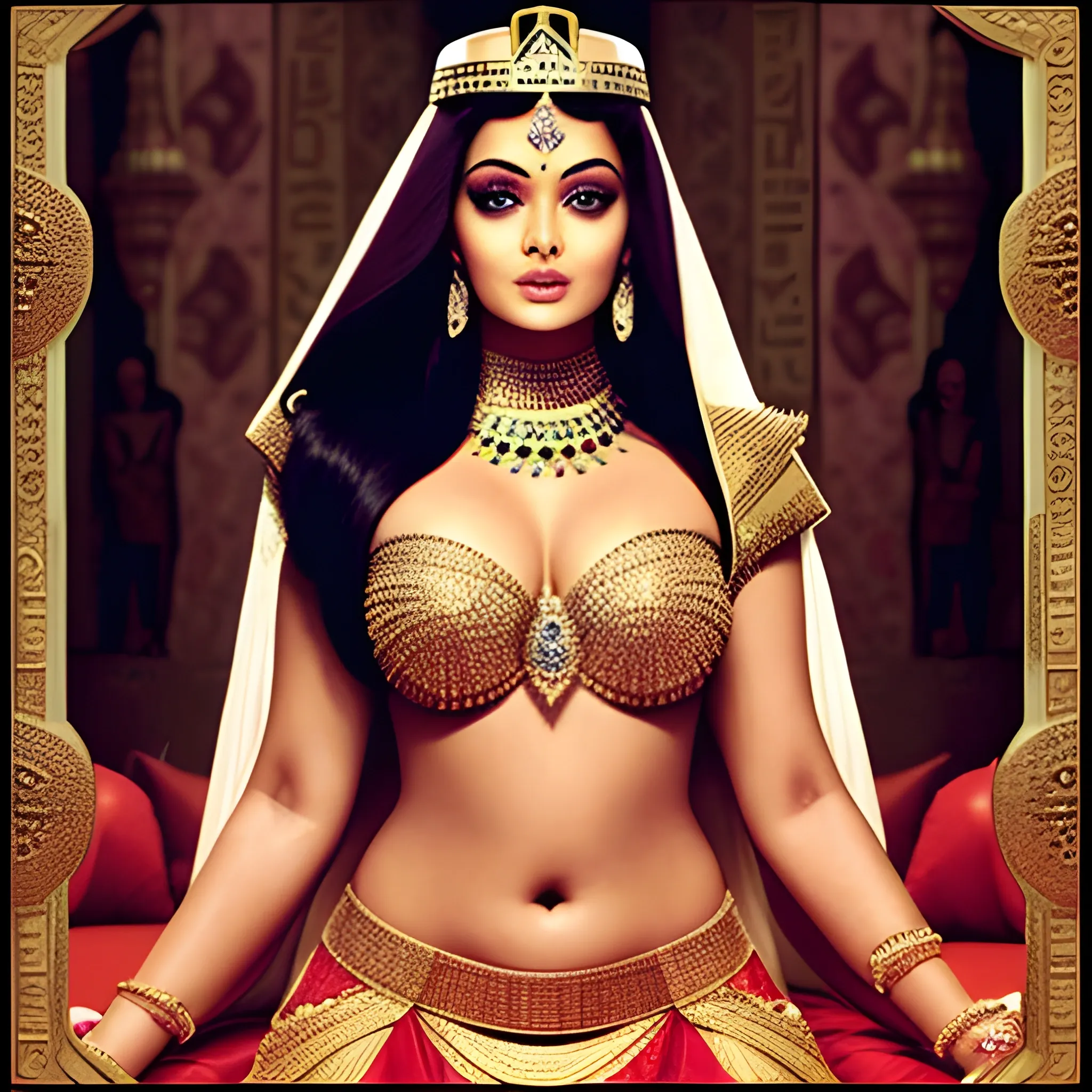 Aishwarya rai as hot Egypt queen