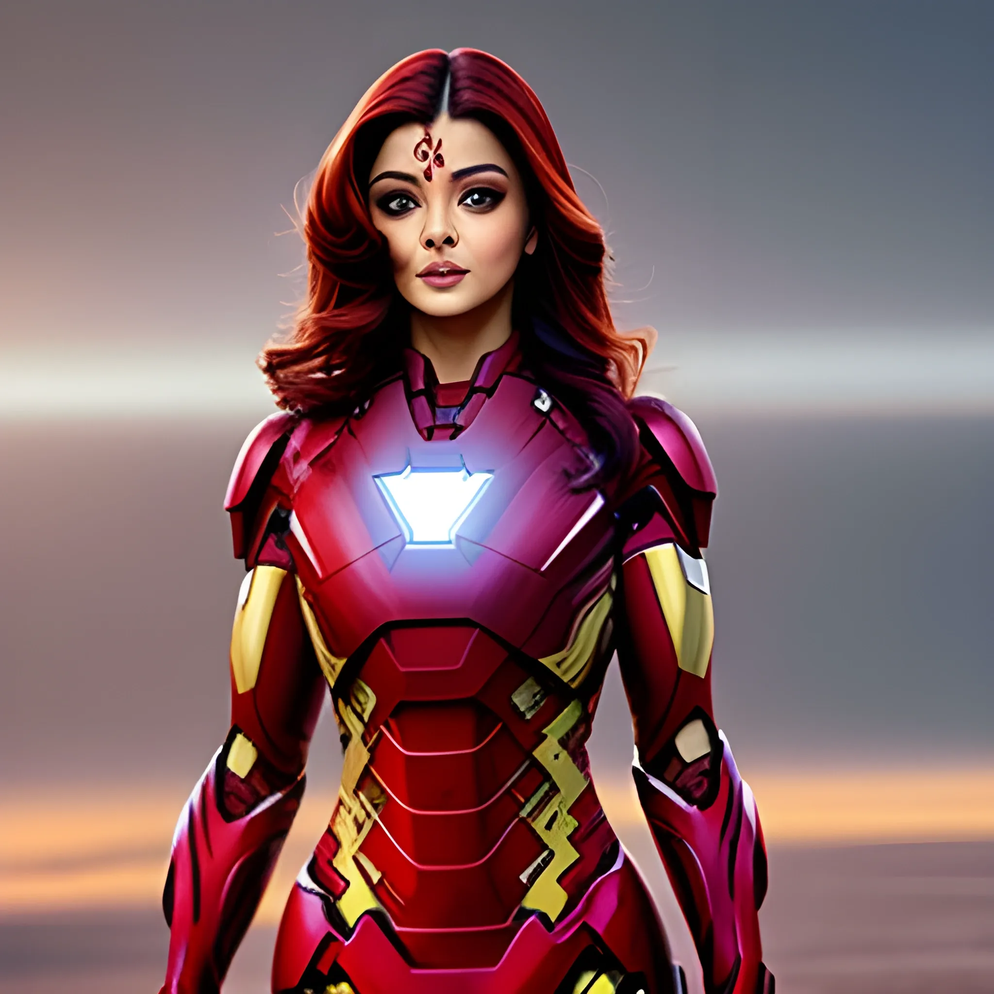 Aishwarya rai in Iron Man suit 