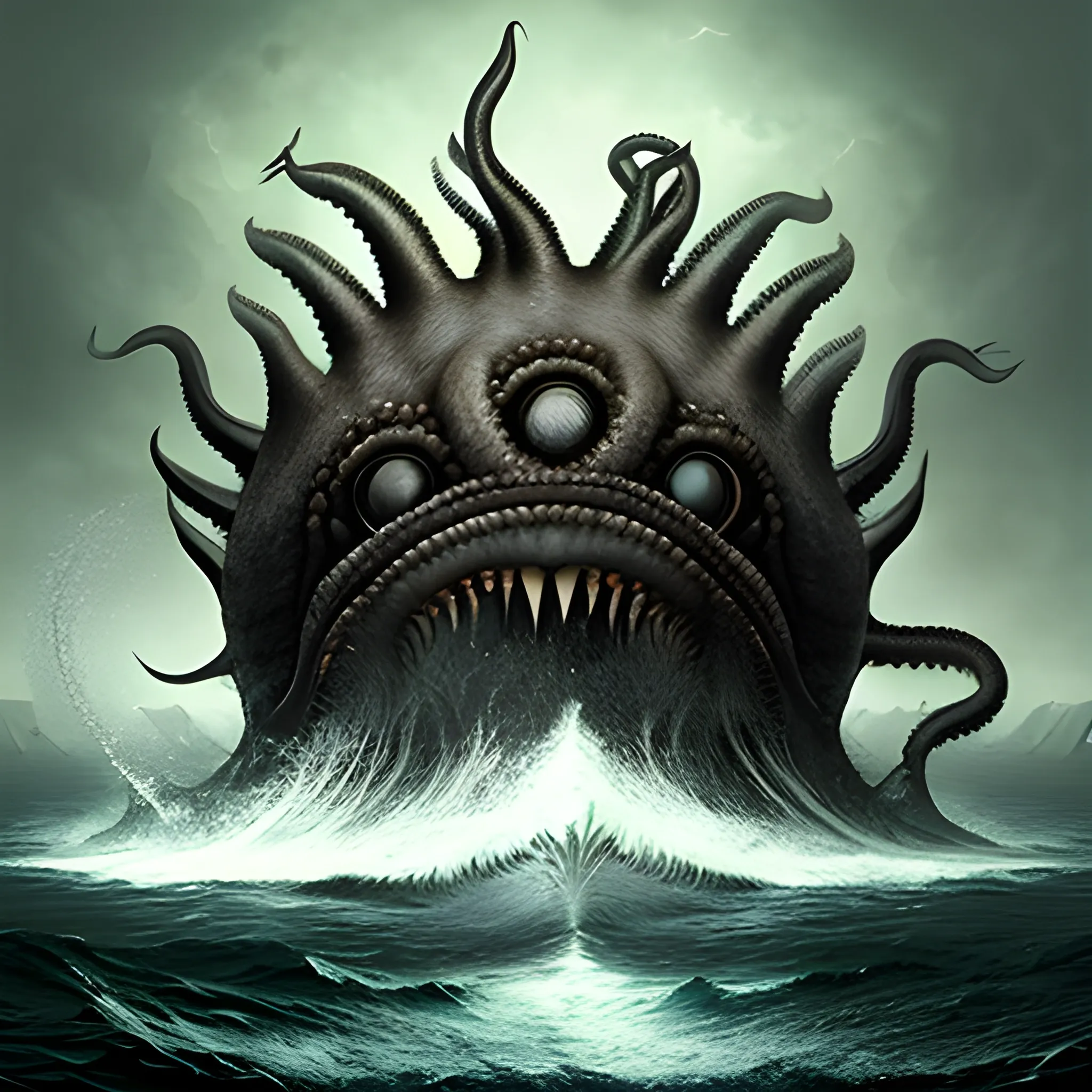 morski potwor kraken
