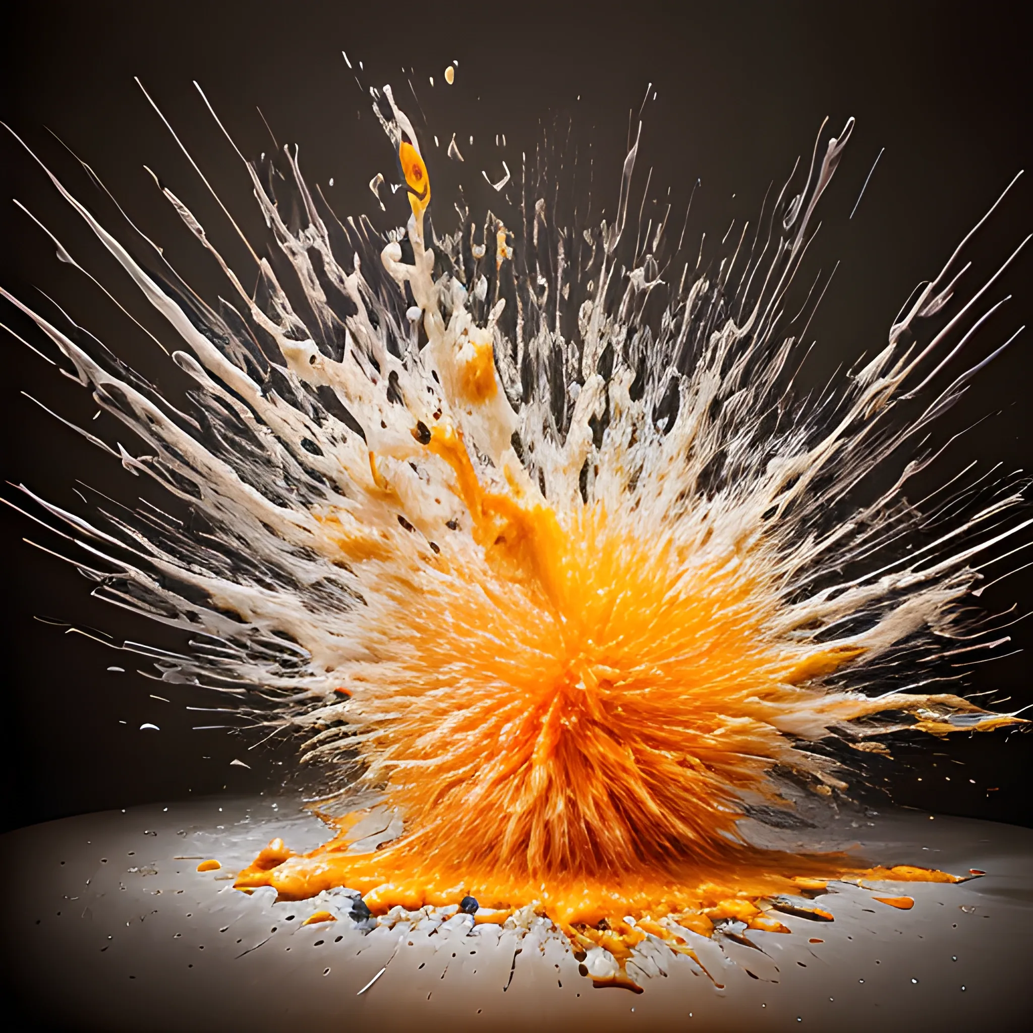 still life burst, photograph