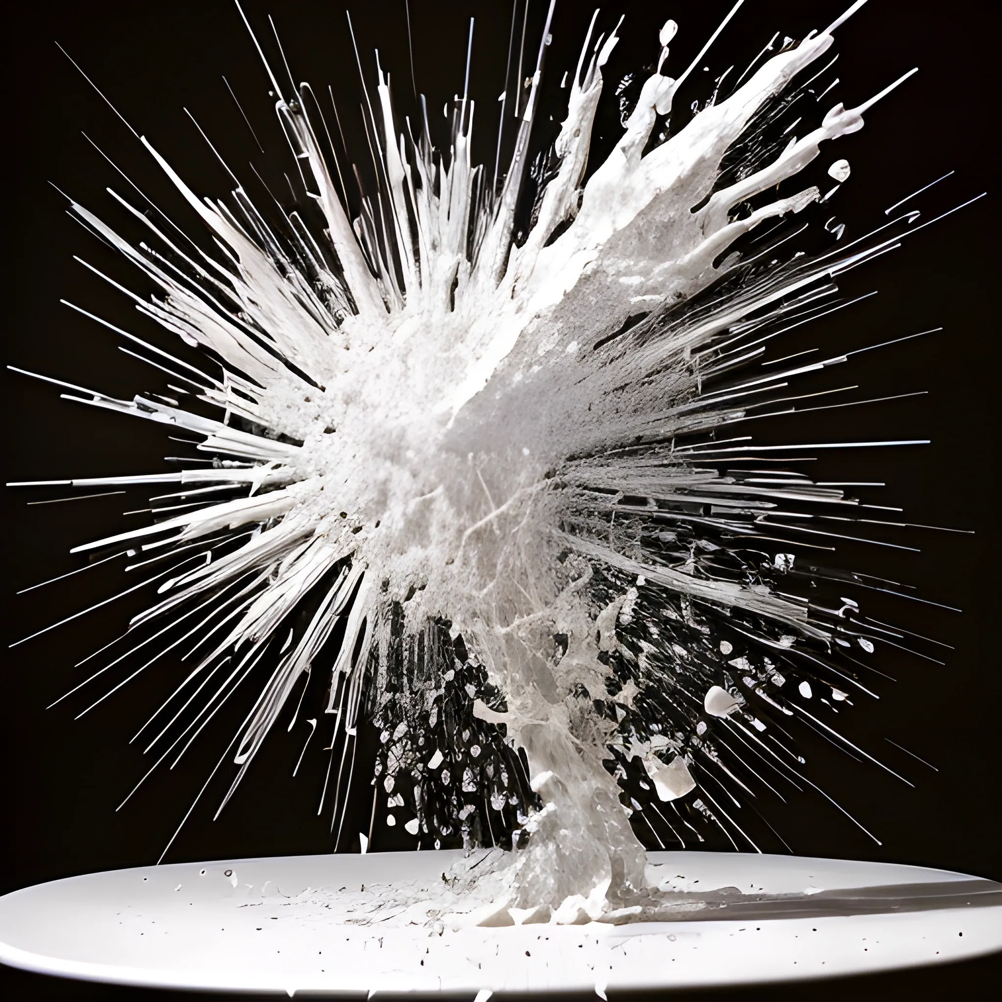 still life burst, photograph