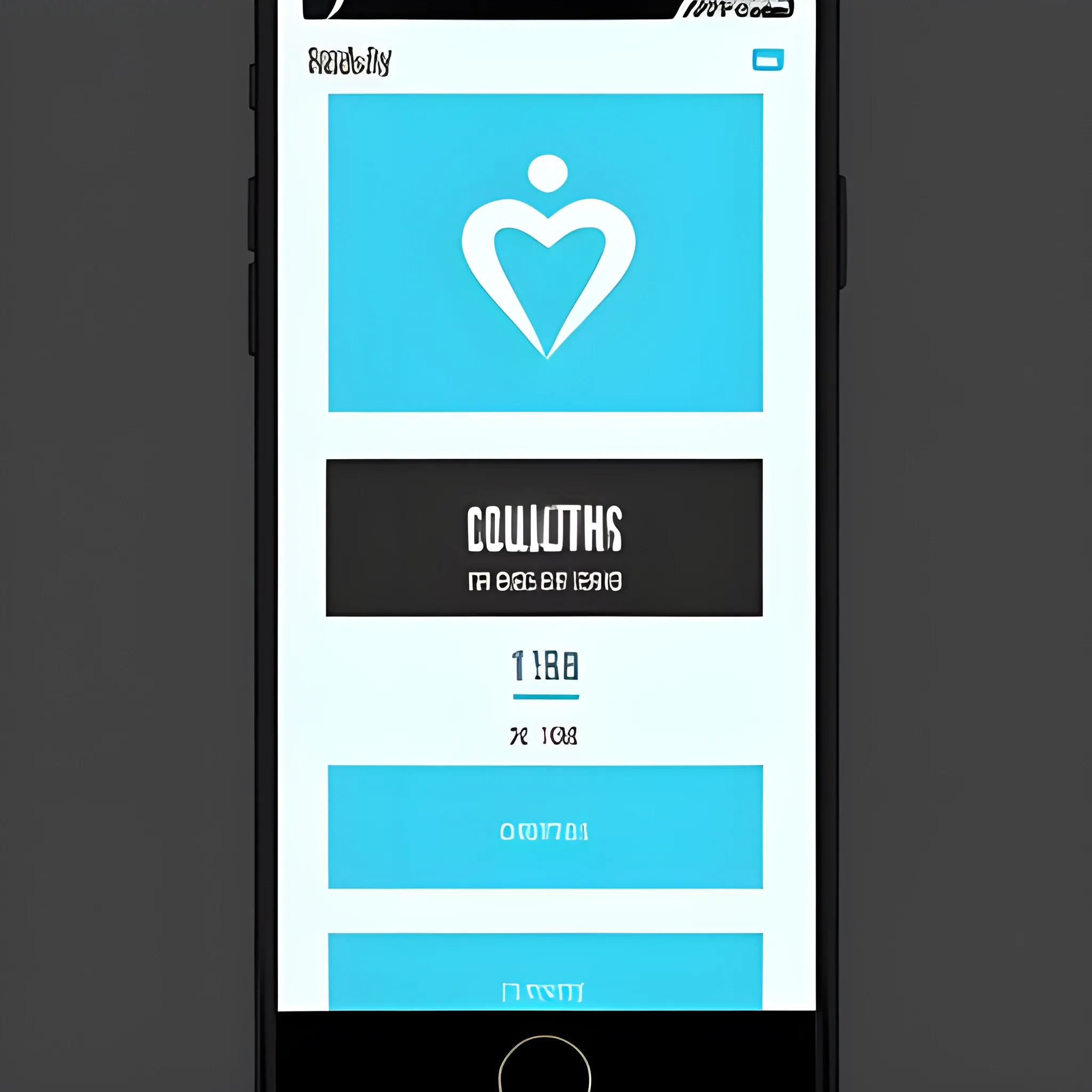 Generate a logo for a fitness app. The app counts calories you have consumed and the calories you have burned through exercise. Layout should be as stylish and modern and focus on the fitness aspect. Show only the logo. The name of the app is Fitify