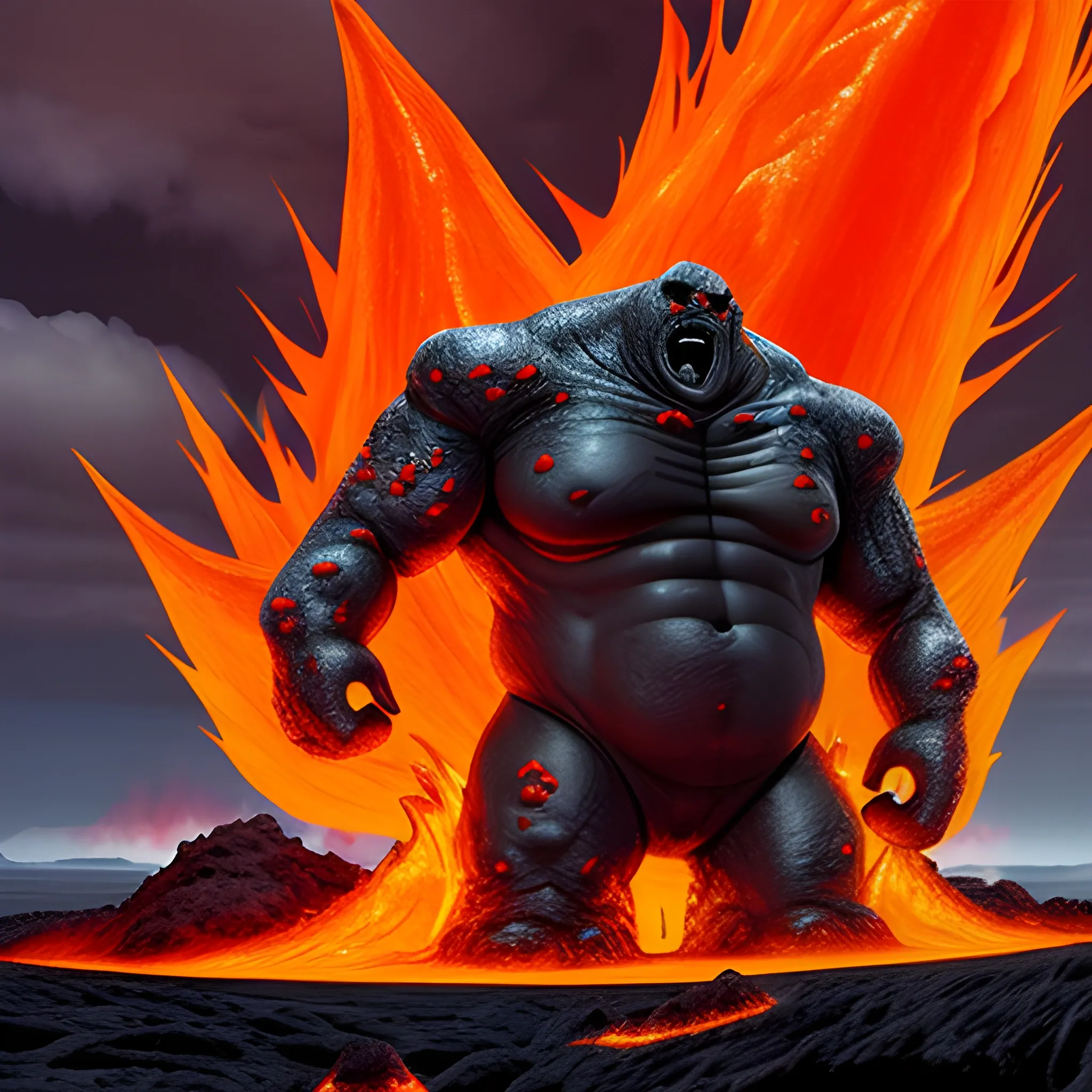 Monstruo de lava