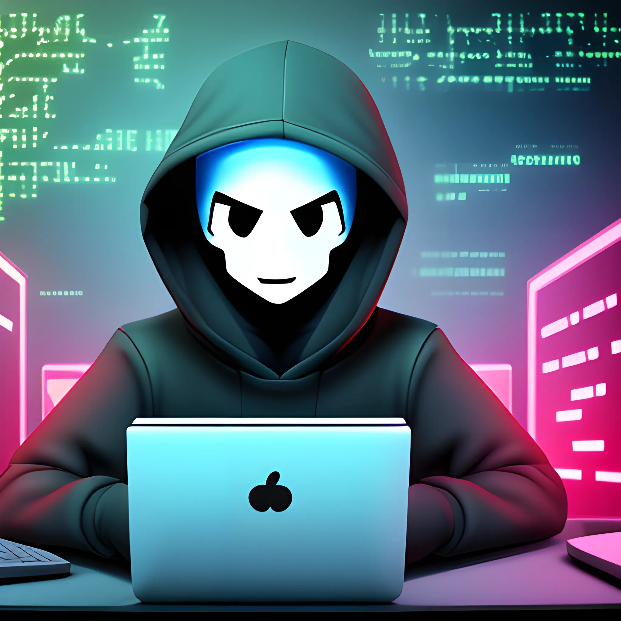 hacker , Cartoon