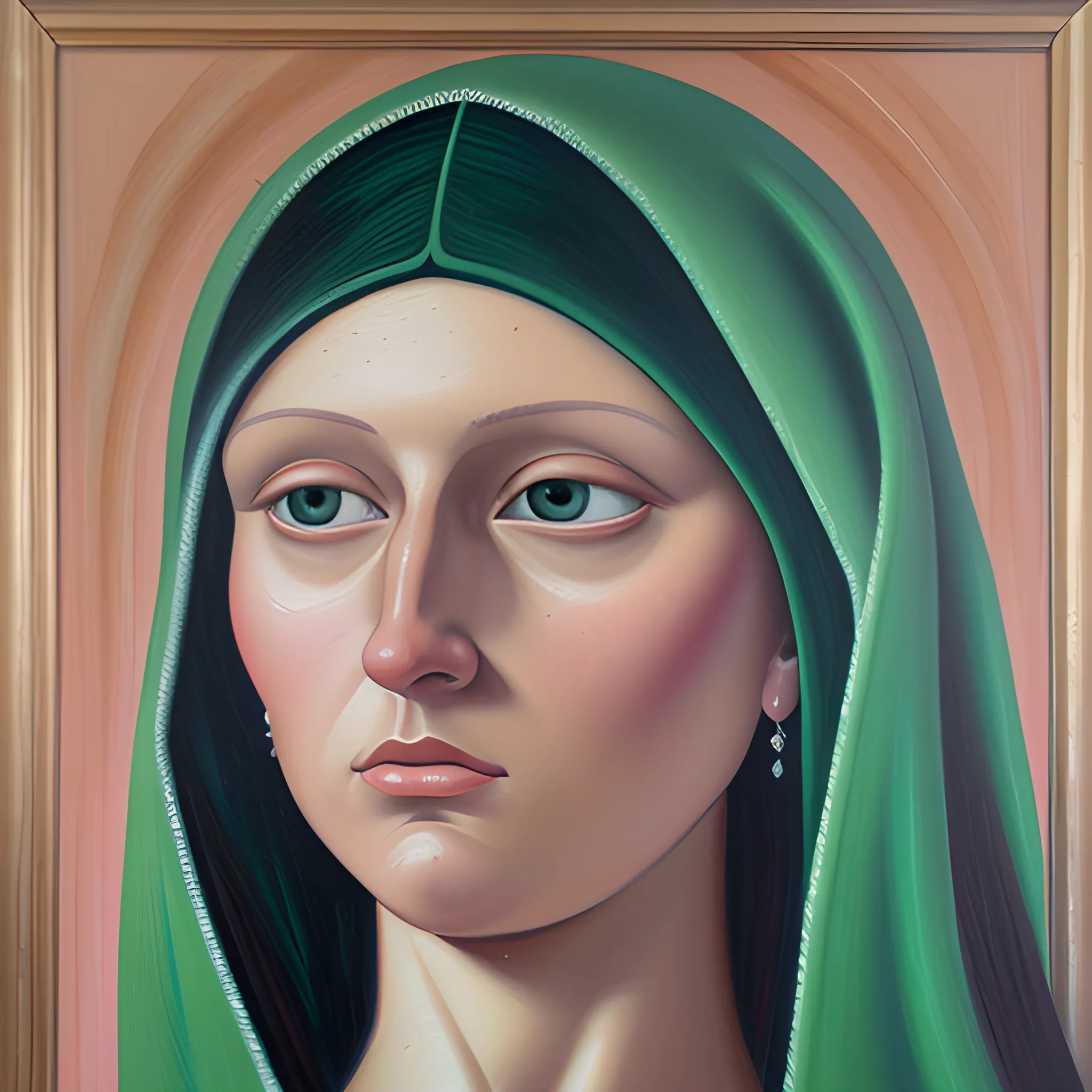 Ave Maria 5, Oil Painting