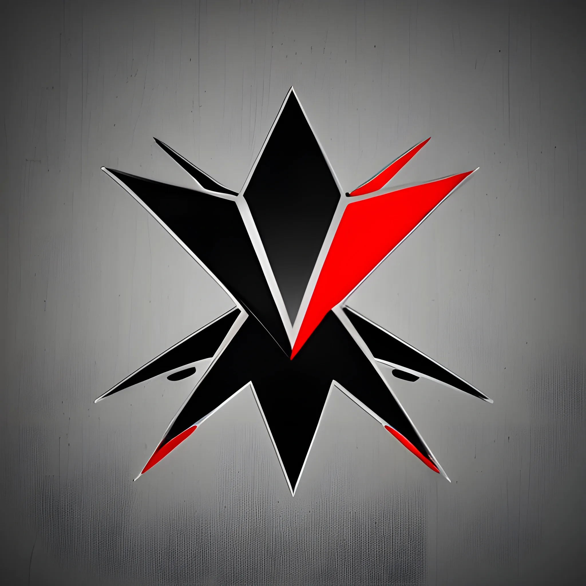 Simple logo, black and silver as the base color, with red accents to symbolize the passion and energy of F1
