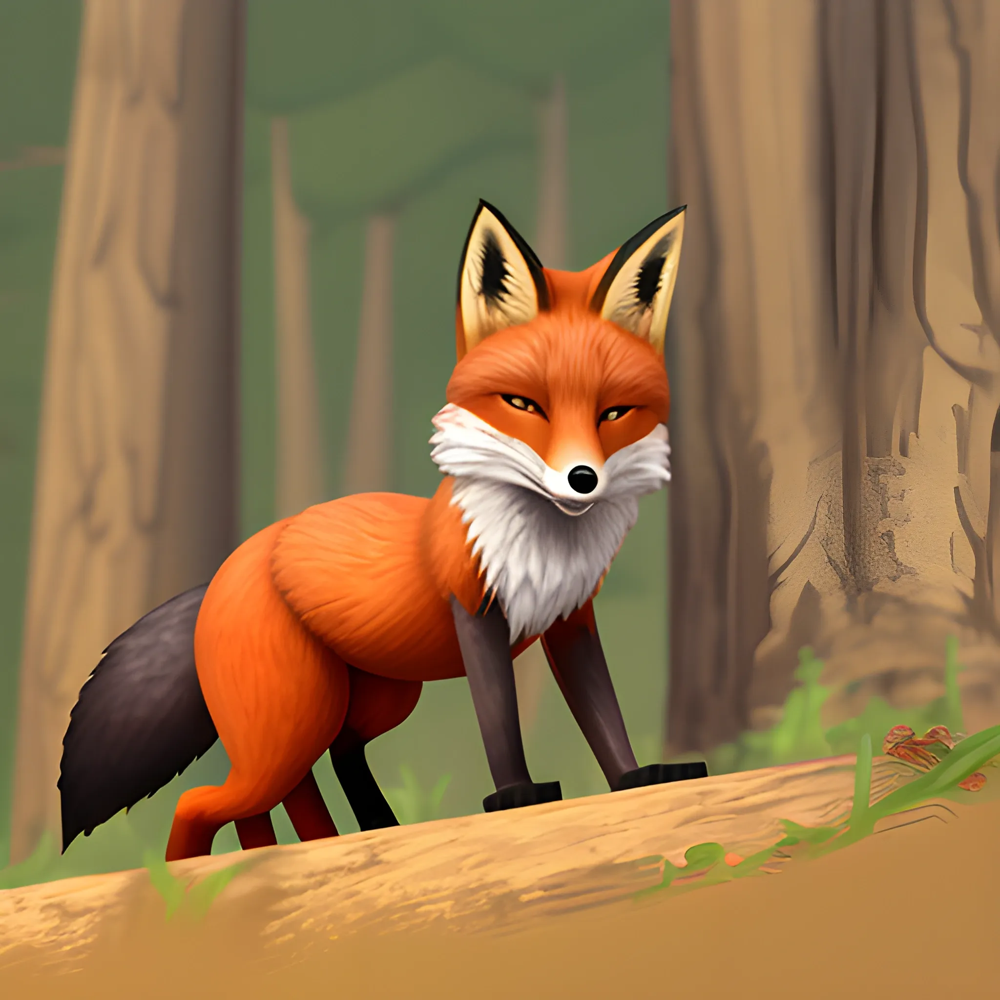 Fox thief - Arthub.ai
