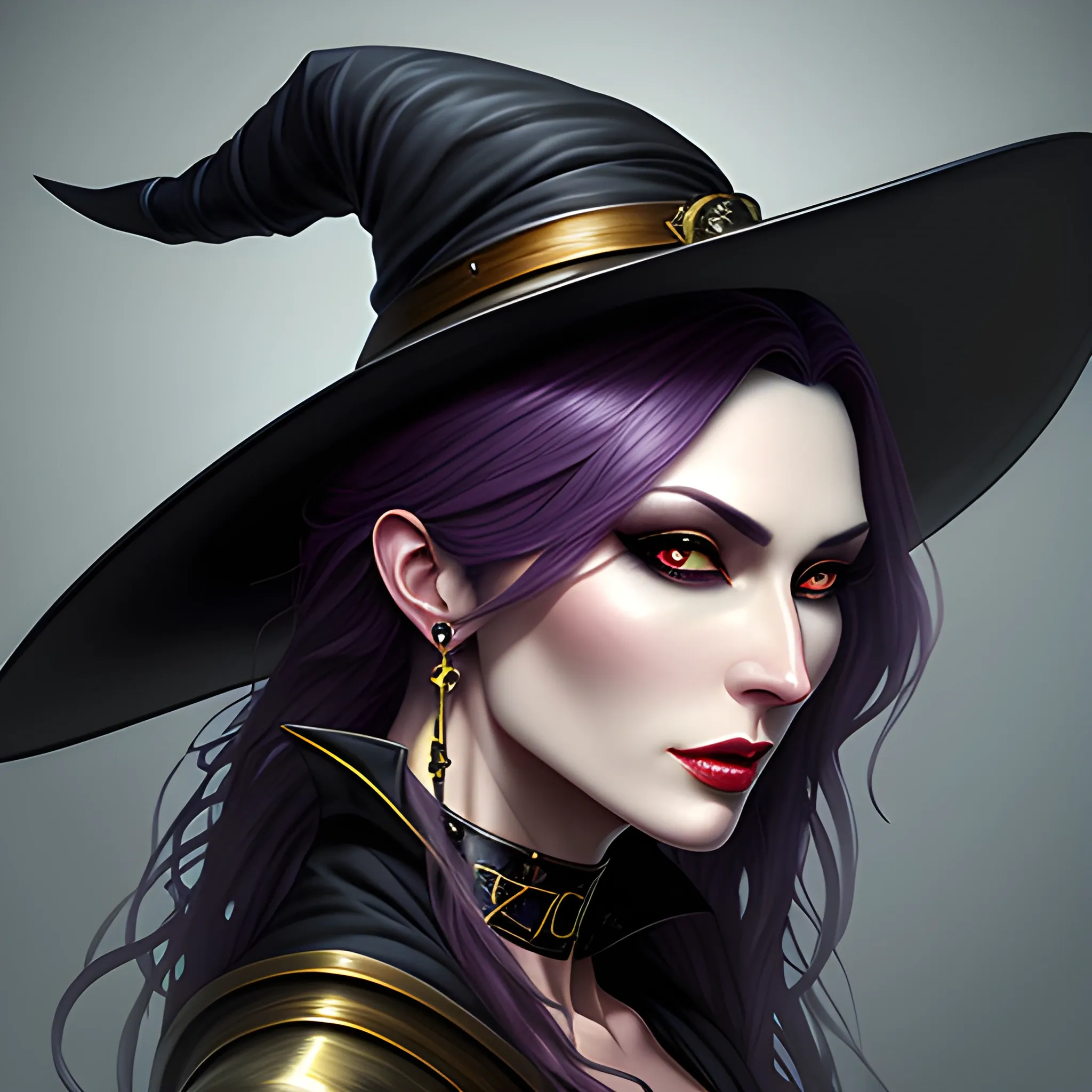 realistic portrait of a innocent young teen girl, d&d magic fantasy, witch, overflowing energy, highly detailed, digital painting, pixiv, concept art, sharp focus, game, Oil Painting