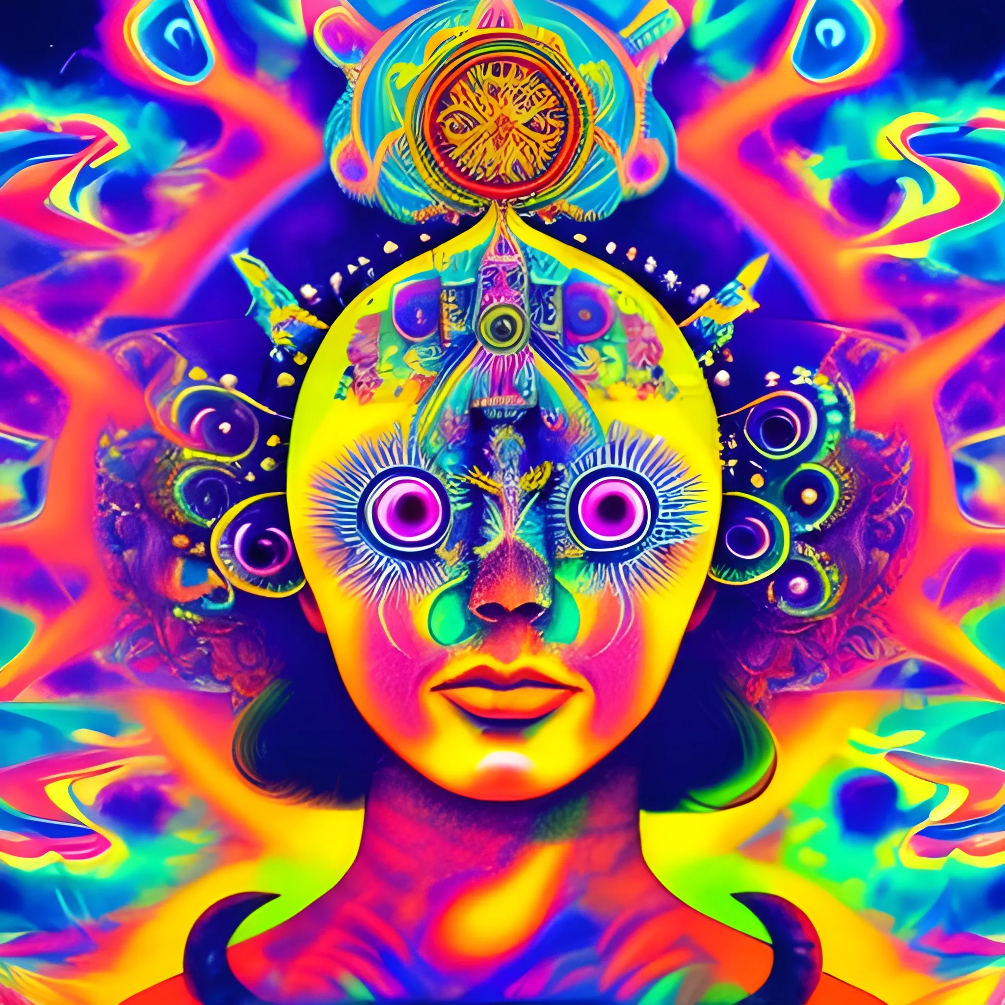 dios, arriba, visions, Trippy