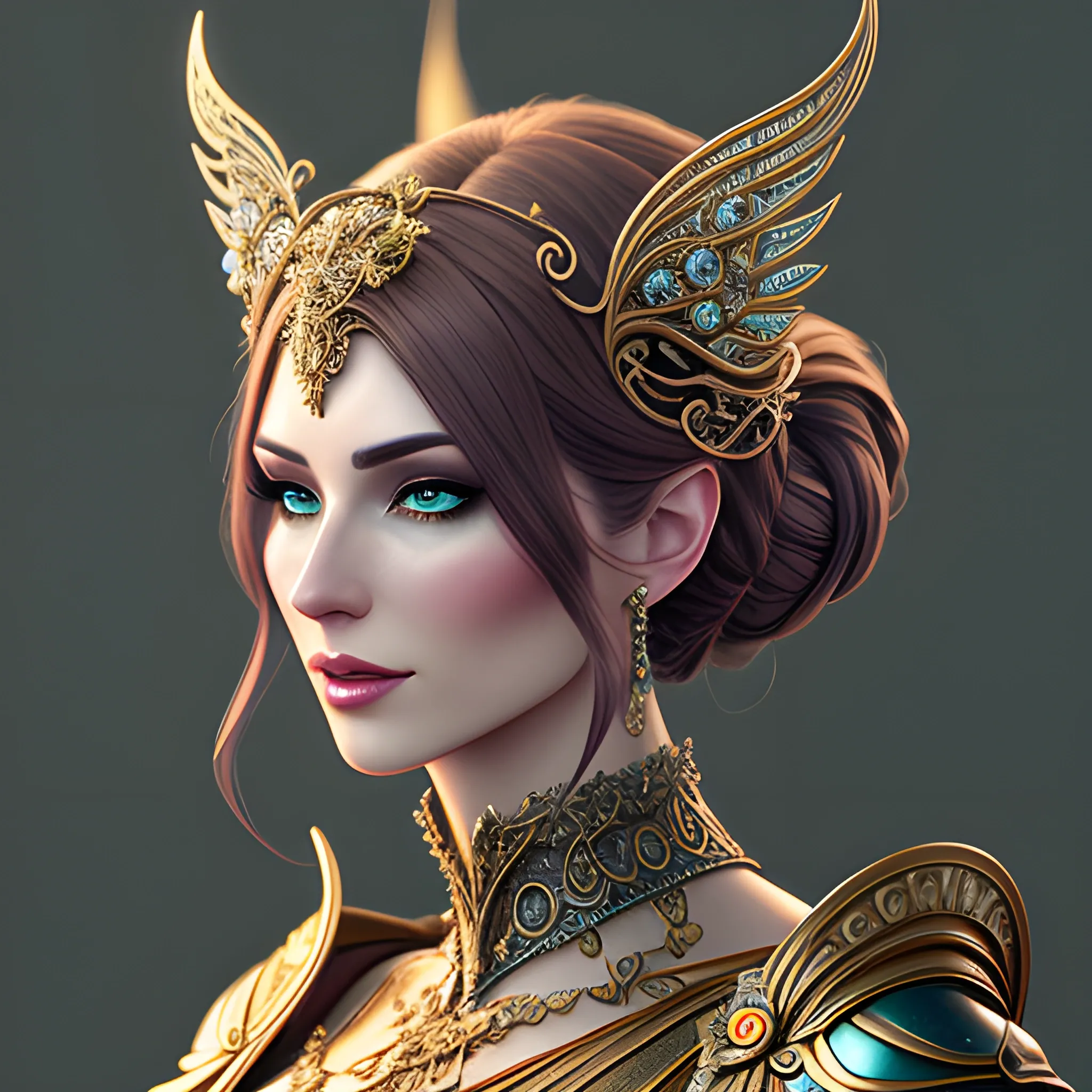 Beautiful girl, concept art, 8k intricate details, fairytale style,