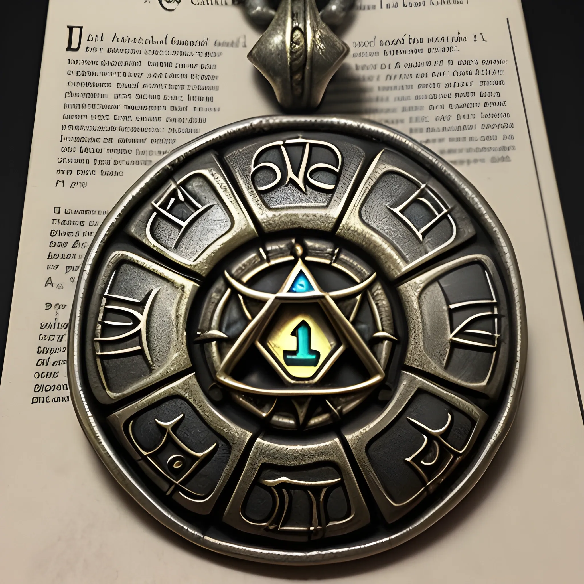 an amulet of ilmater from 5e dnd