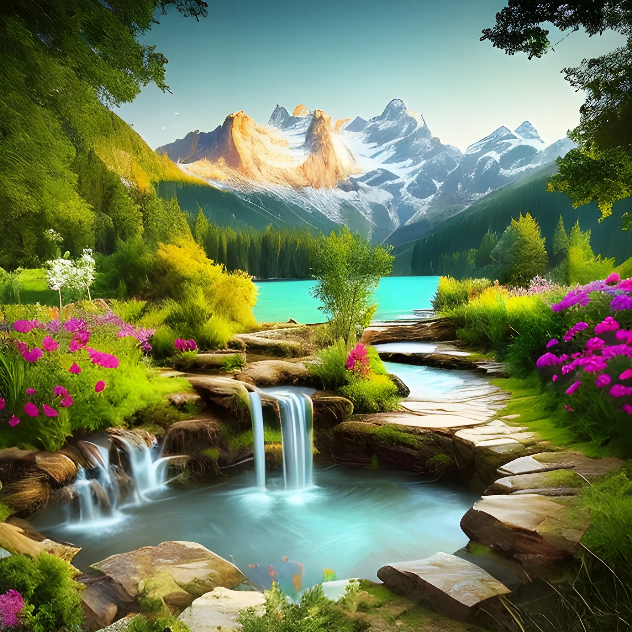 outdoor picture beautiful landscape
