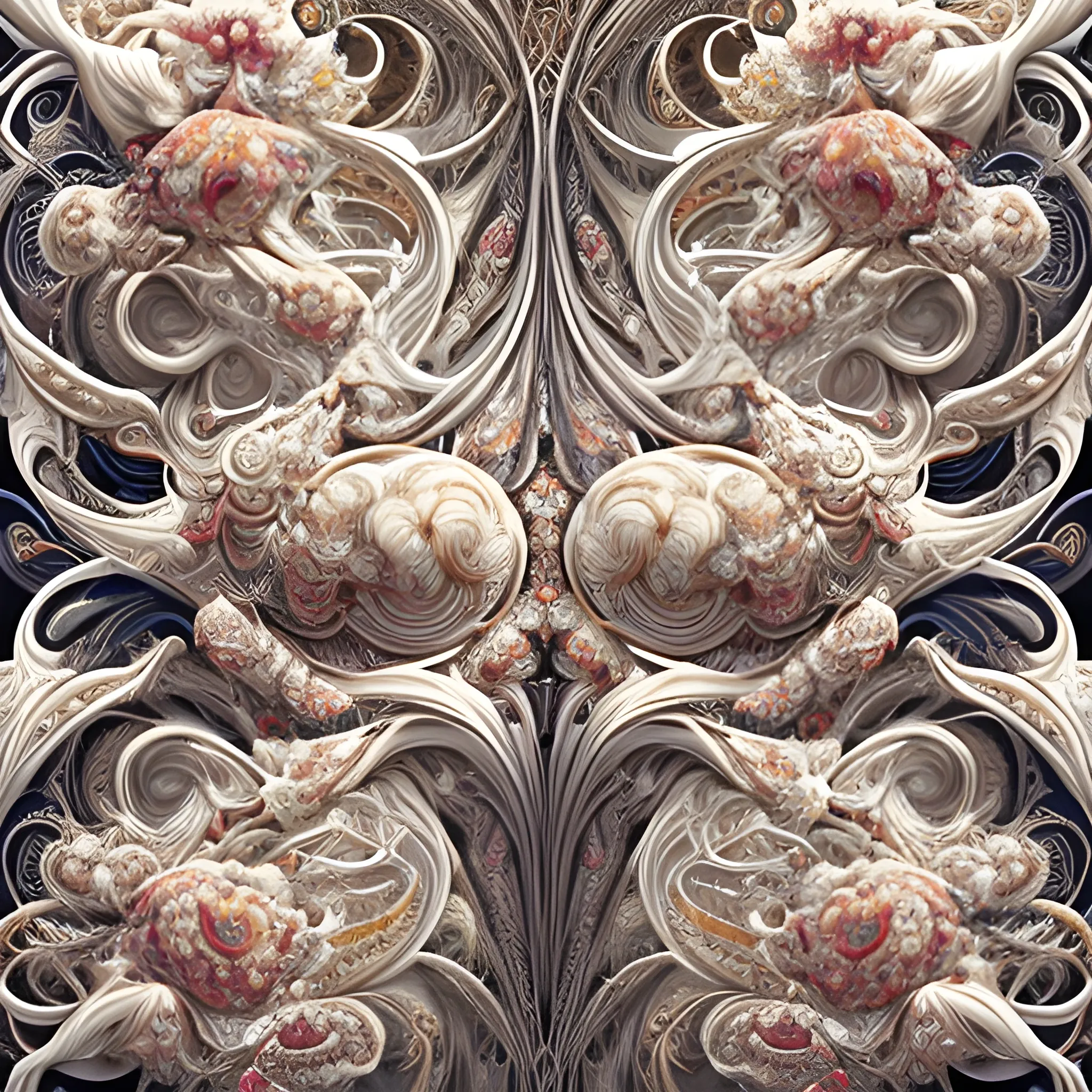 Two white male bodybuilders.  They are handsome and flexing their muscles. an ultra hd detailed painting of many different types of flowers by Android Jones, Earnst Haeckel, James Jean. behance contest winner, generative art, Baroque, intricate patterns, fractalism, rococo.  Two white male bodybuilders.  Bright and colourful.

