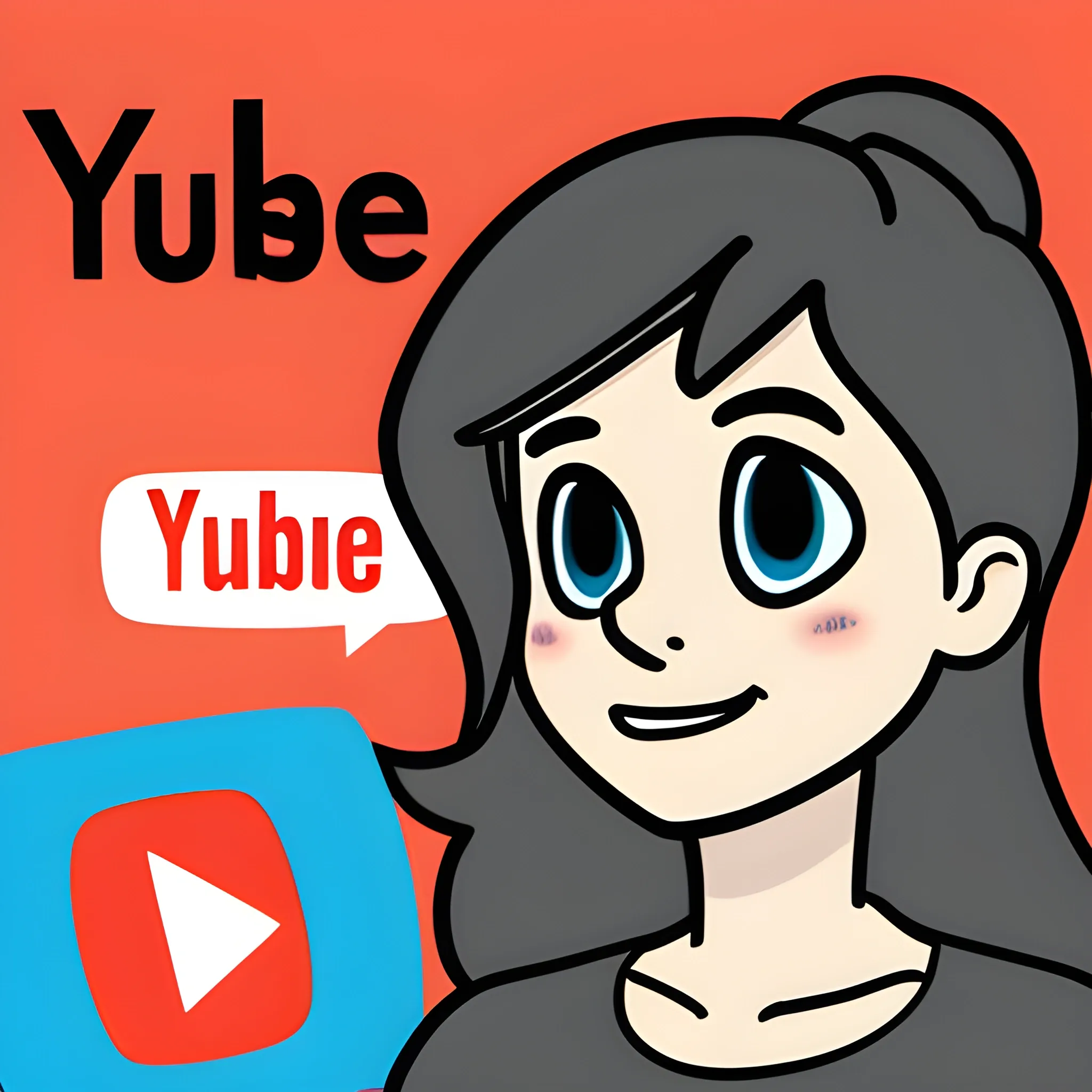 youtube profile picture, Cartoon