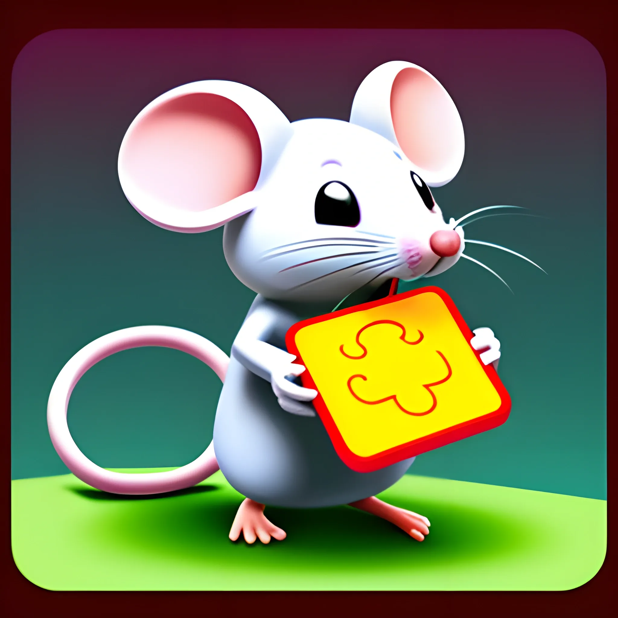 Mouse playing games,gamefi, Trippy,cute mouse