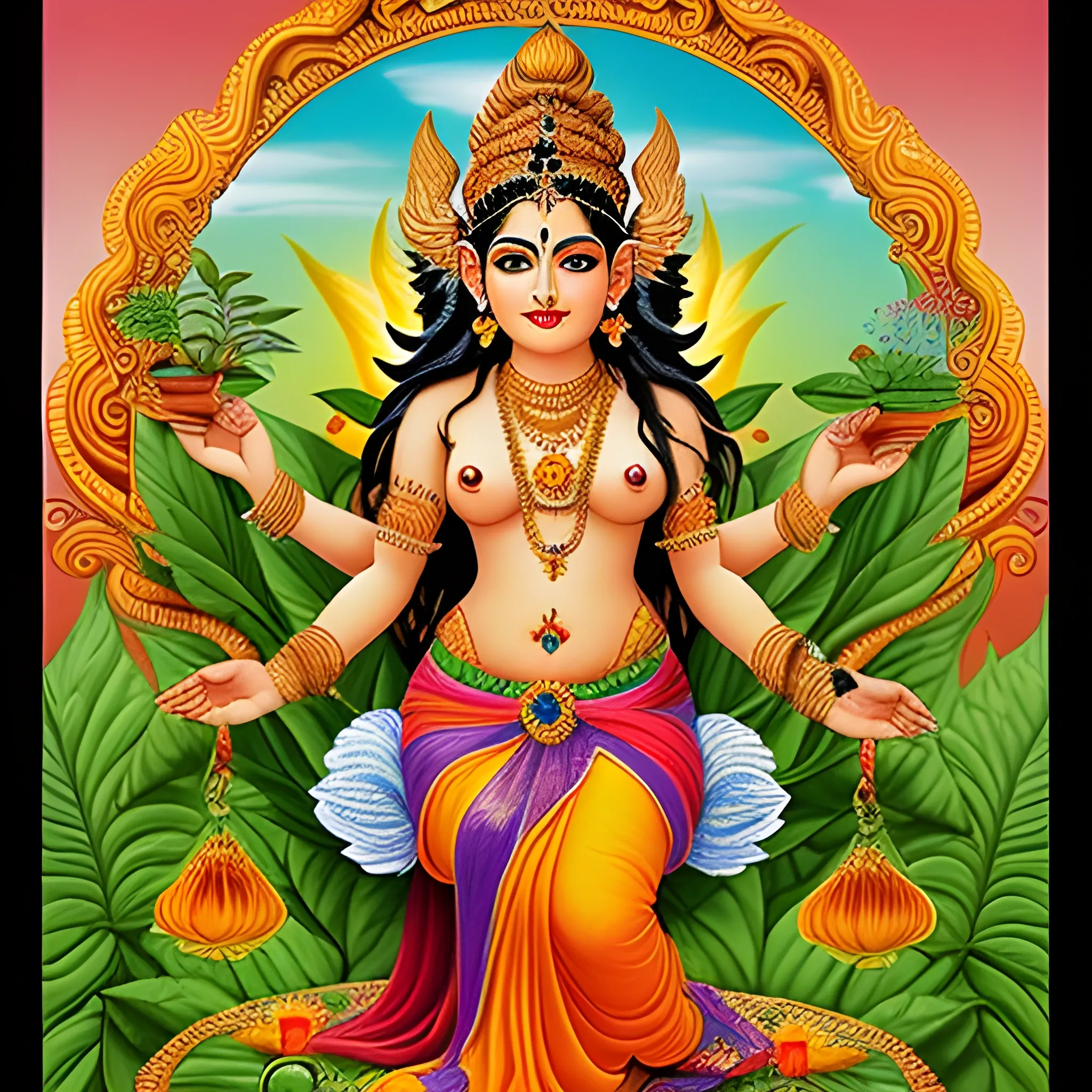 hindu goddess of plants