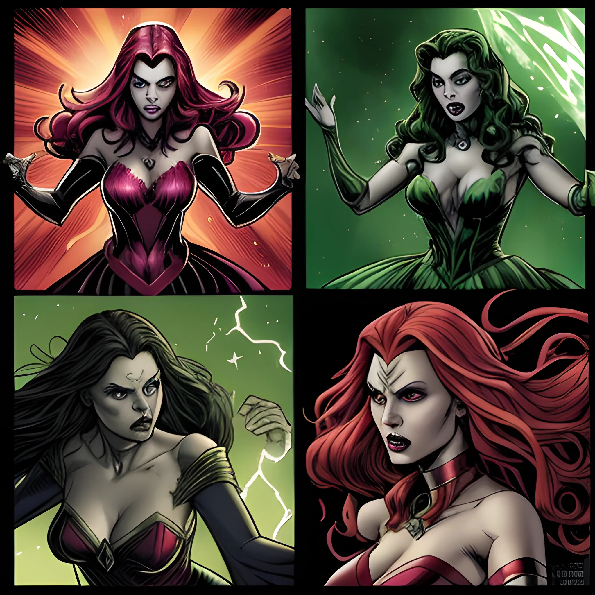scarlet witch vs enchantress from dc