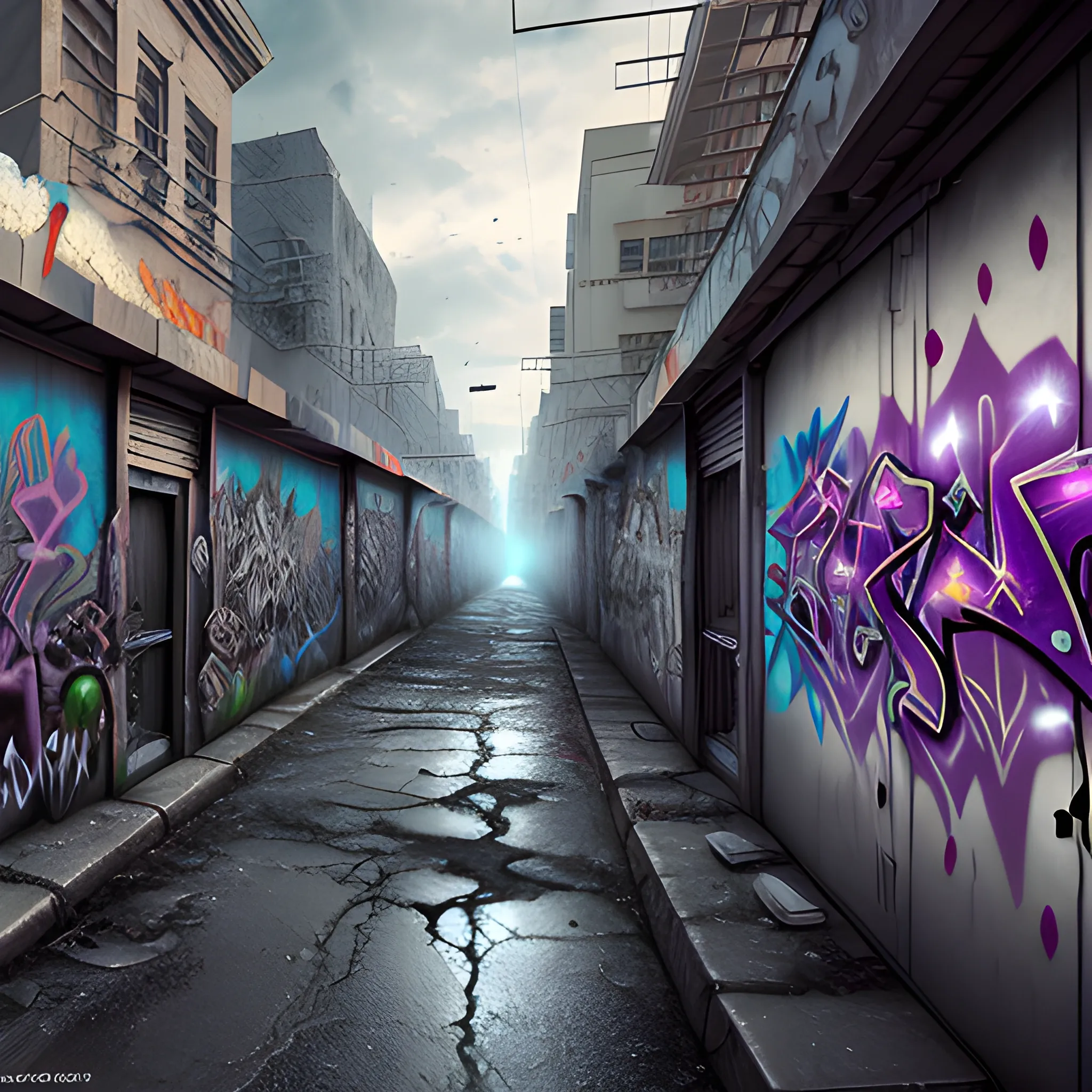 graffiti,4k realistic fantasy, insane details, ghost phantom effect, hyper detailed, photoreal, photography, cinematic lighting, hdr, cinematography, realism, , HD --ar 4:5 --v 6.0