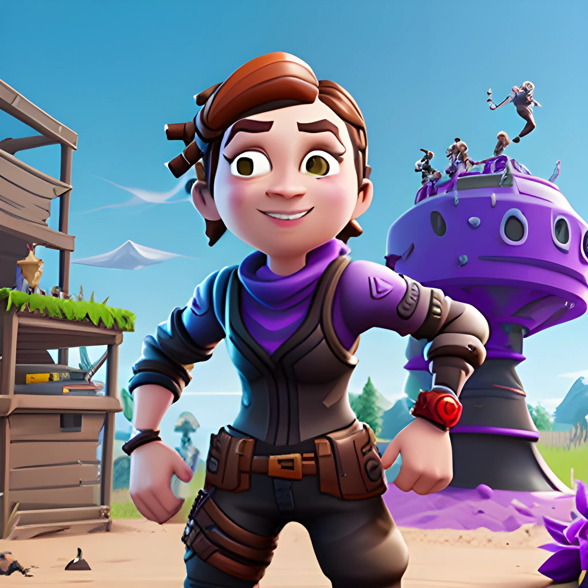  screenshot of the fortnite player mongraal in a pixar movie