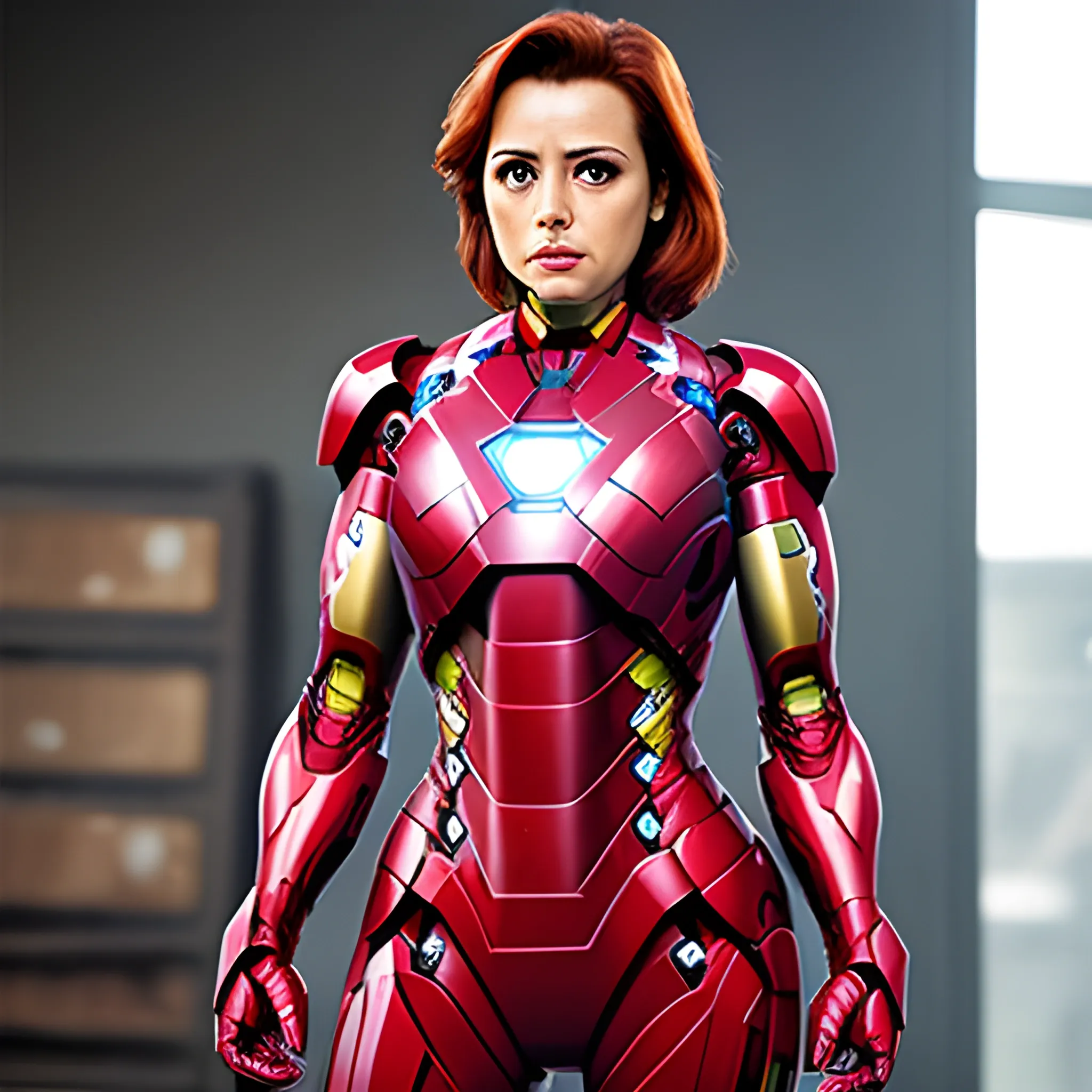 Mulher Iron man 