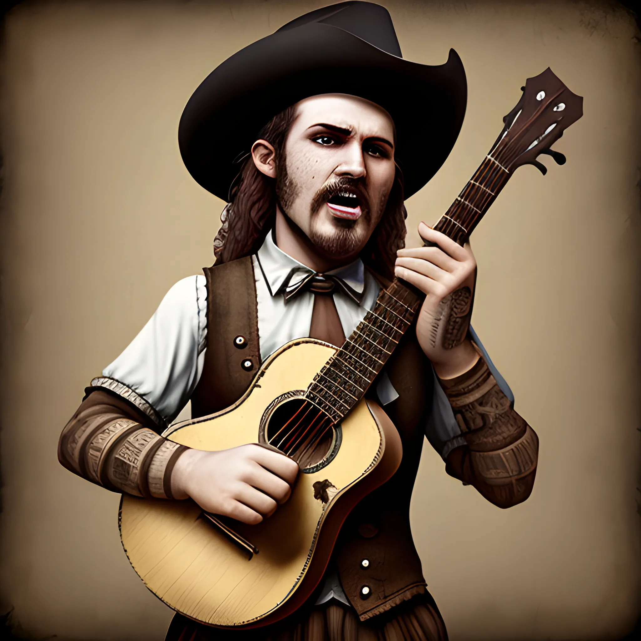 Hardcore country bard