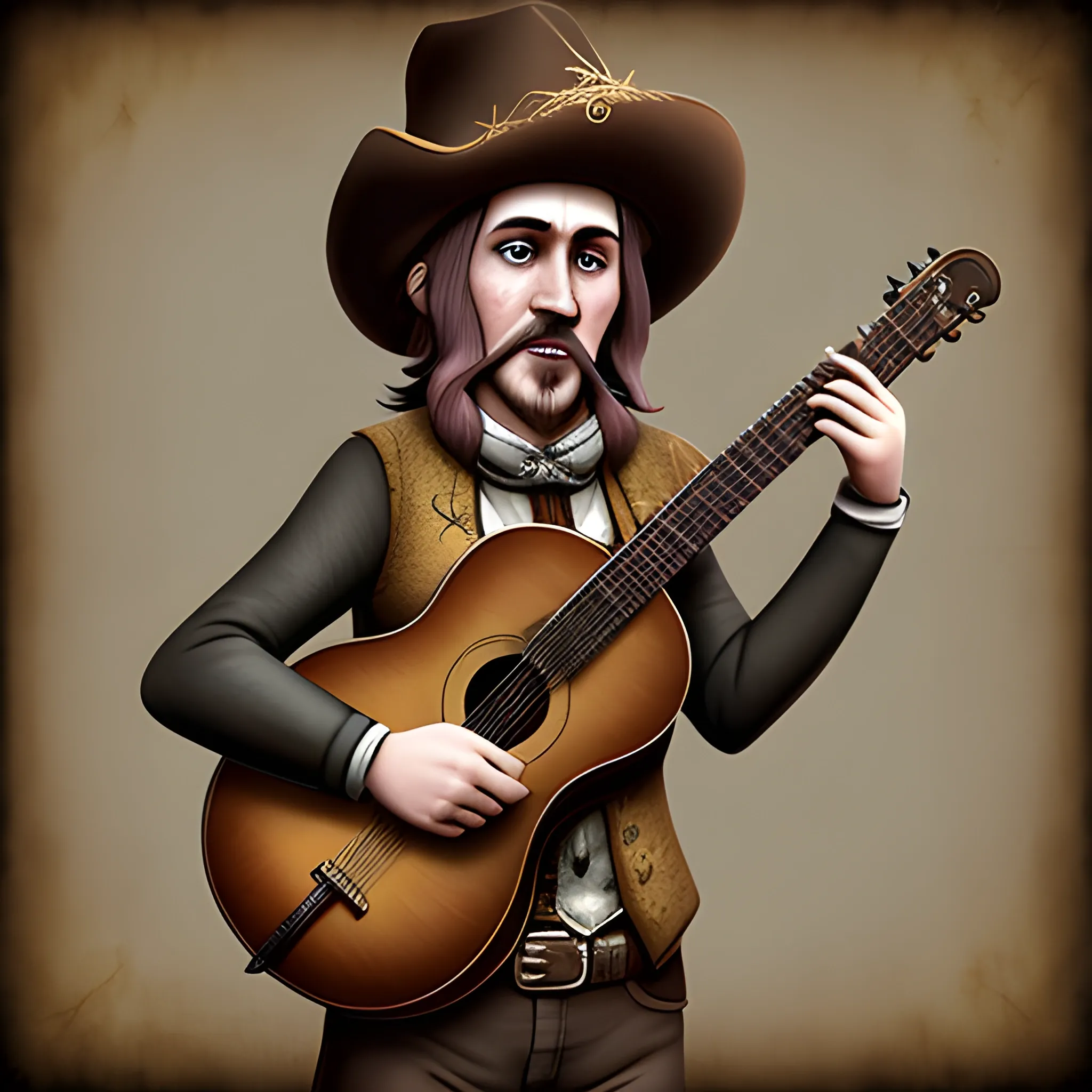 Hardcore country bard