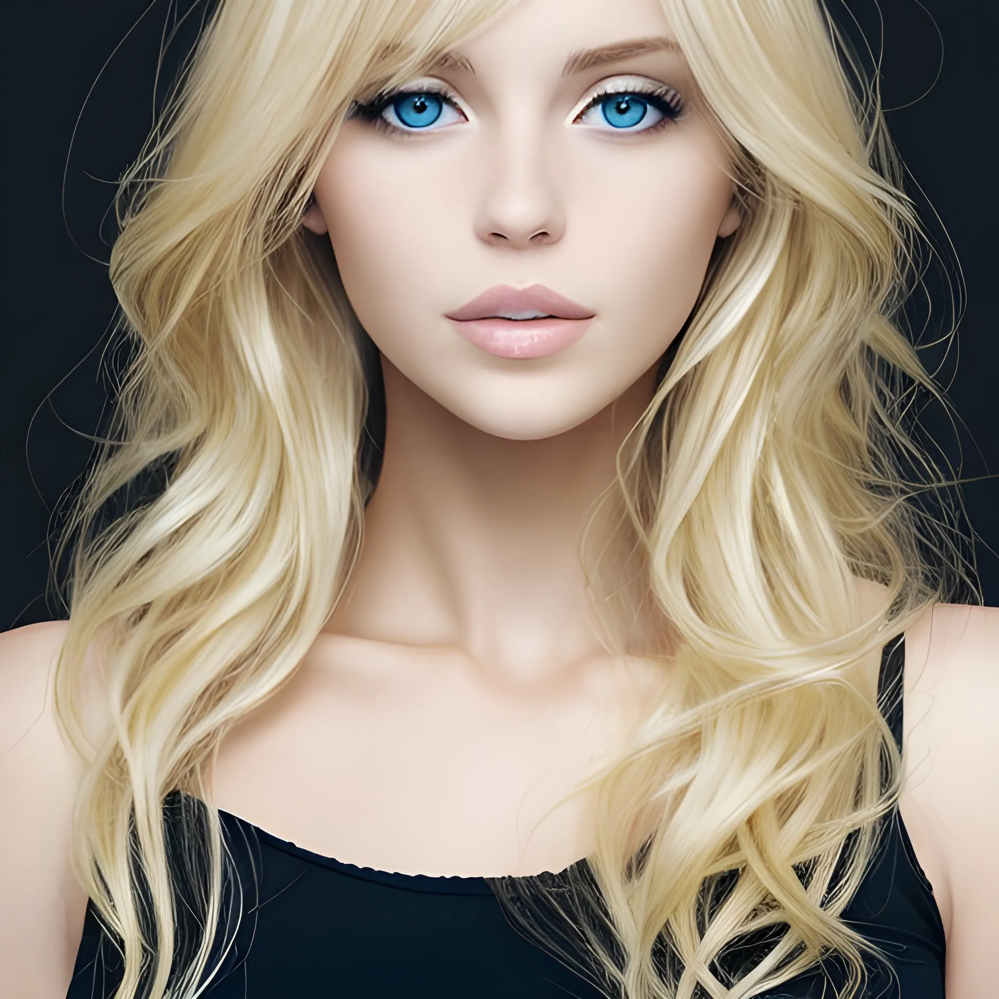 blonde woman - Arthub.ai