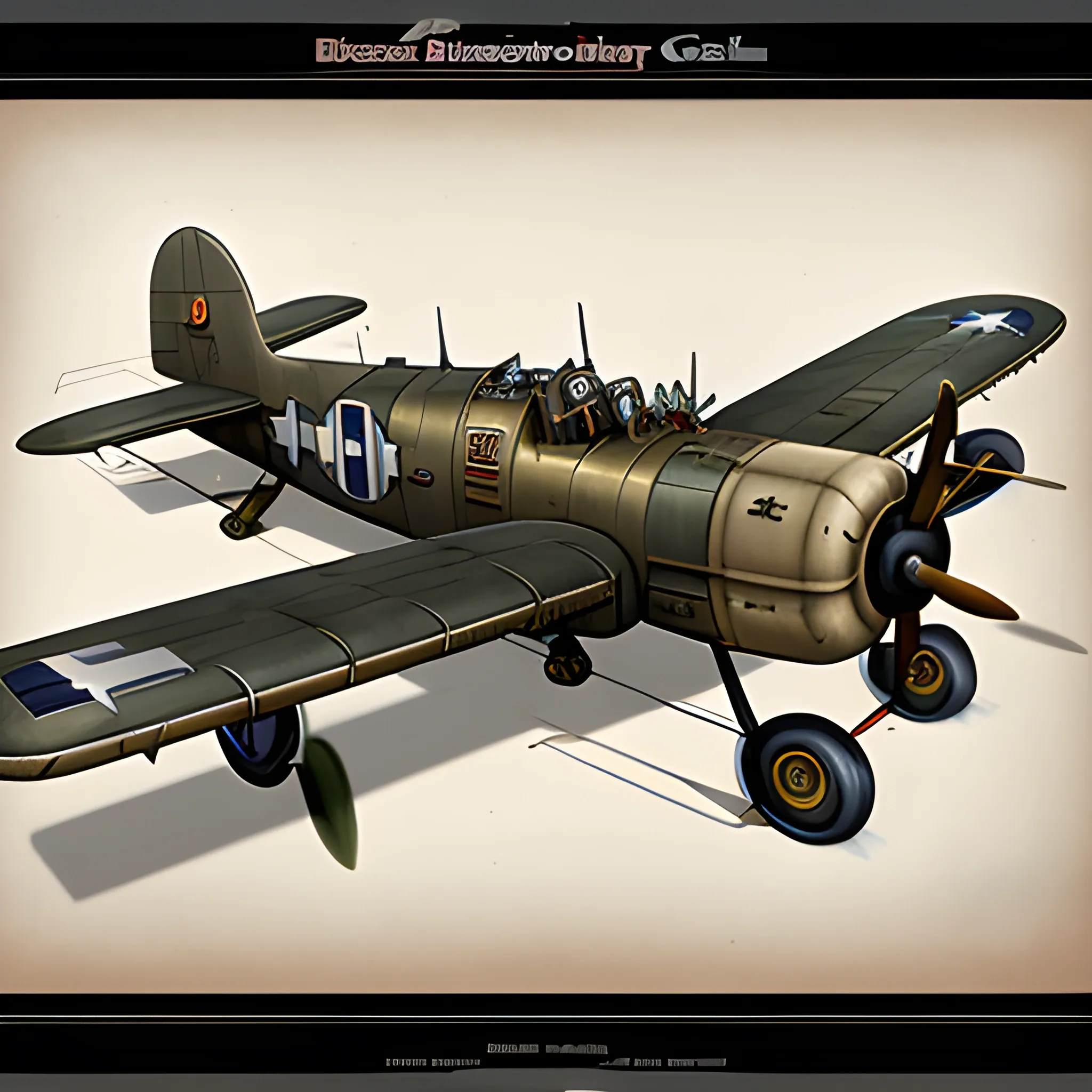 dieselpunk, best quality, biplane, world war 2 bomber, fantasy,, 8k, colored,  in hangar, repairing, Pencil Sketch