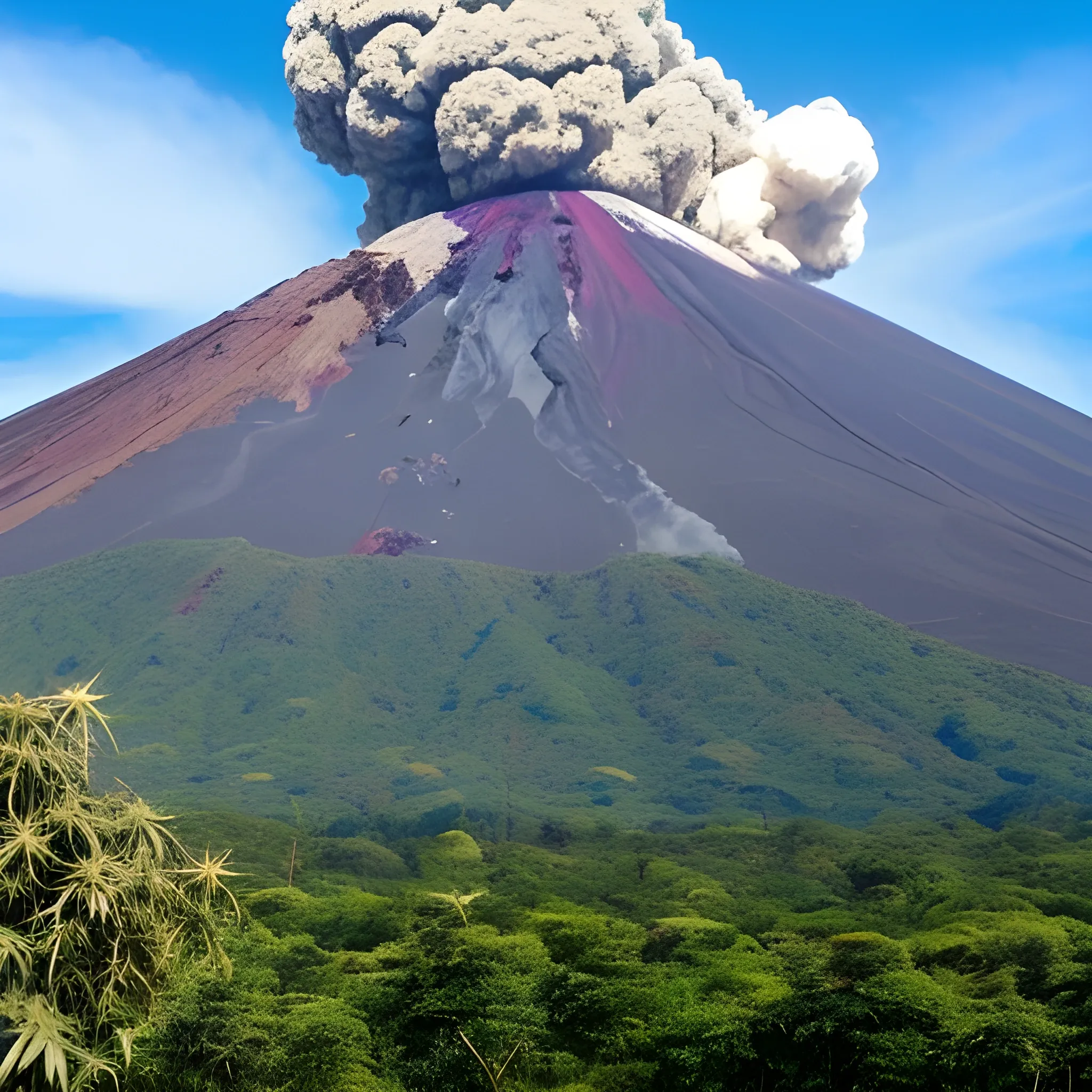 cannabis, Costa Rica, nature, Volcan, people

